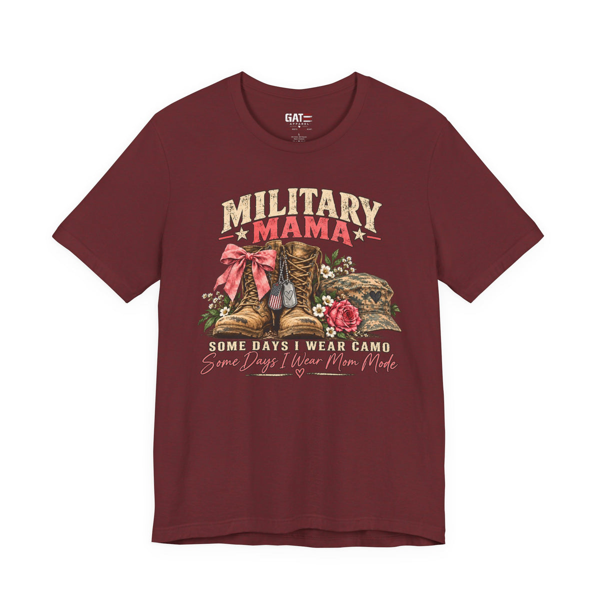 Military Mama Shirt | Serving My Country, Raising My Littles Tee
