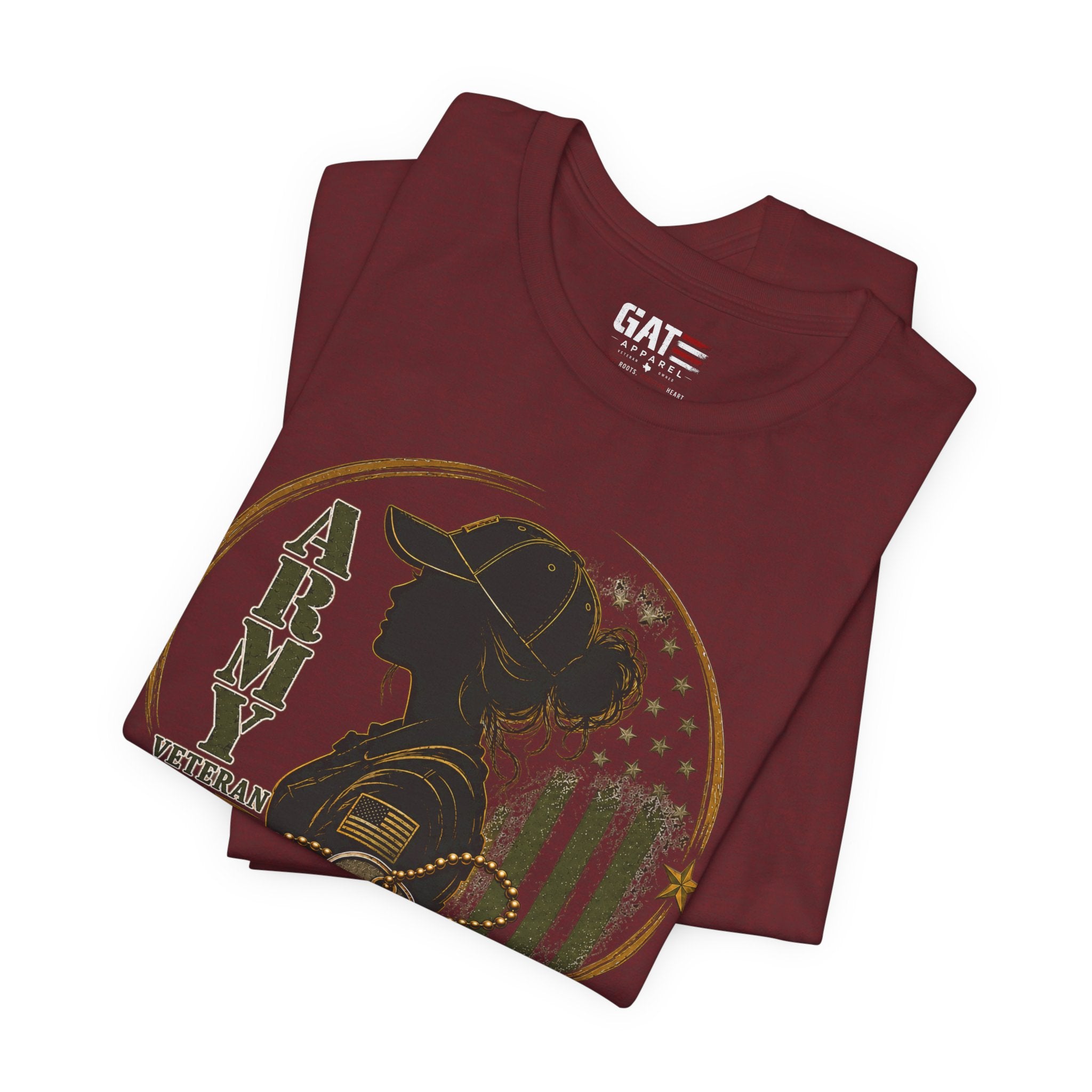 Female Vet Army Veteran Women’s Tee