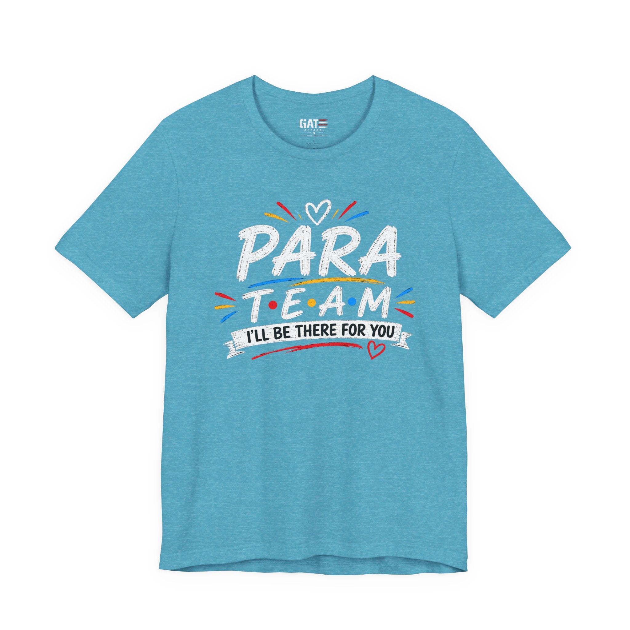 Para Team Tee, Teacher Squad Shirt, Paraprofessional Teacher Shirt, Grade Level Team Gift, School Staff Apparel, Friends Theme