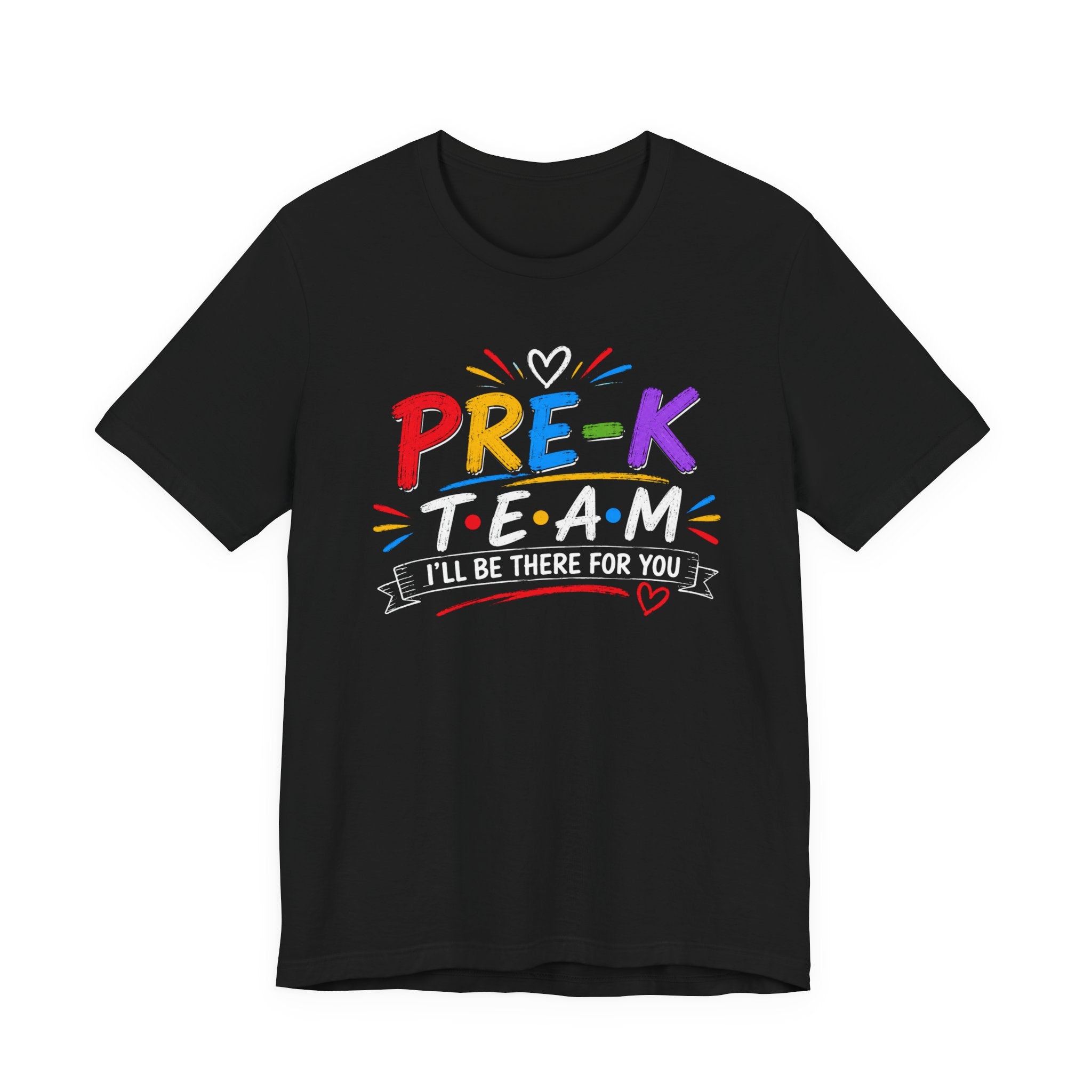 Pre-K Team Tee, Teacher Squad Shirt, Color Dot Inspired Teacher Shirt, Grade Level Team Gift, School Staff Apparel, Friends Theme
