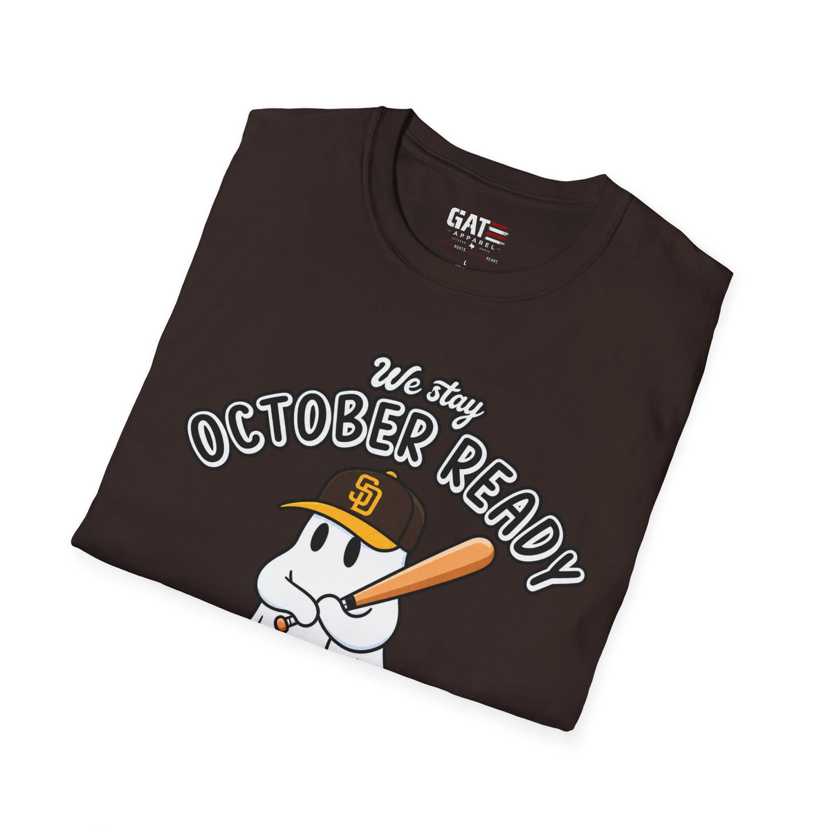 San Diego Padres October Ready fan shirt mockup