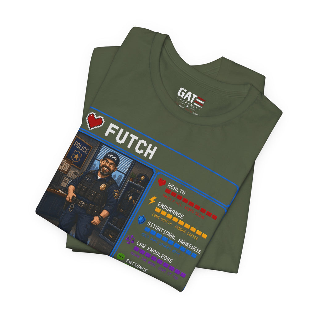 Custom Police Officer RPG Character Shirt | Personalized Law Enforcement Gift