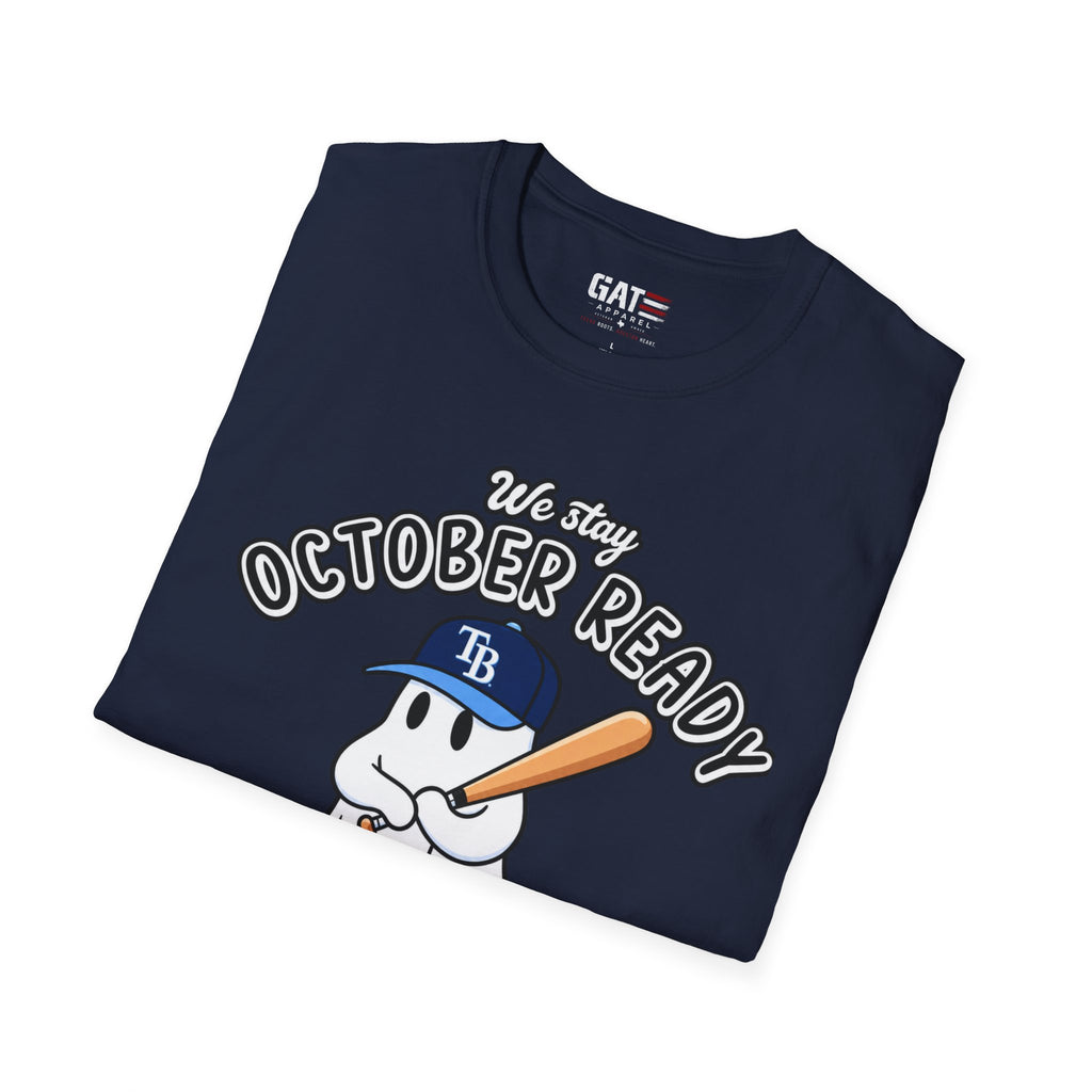 Tampa Bay baseball Halloween T-shirt mockup