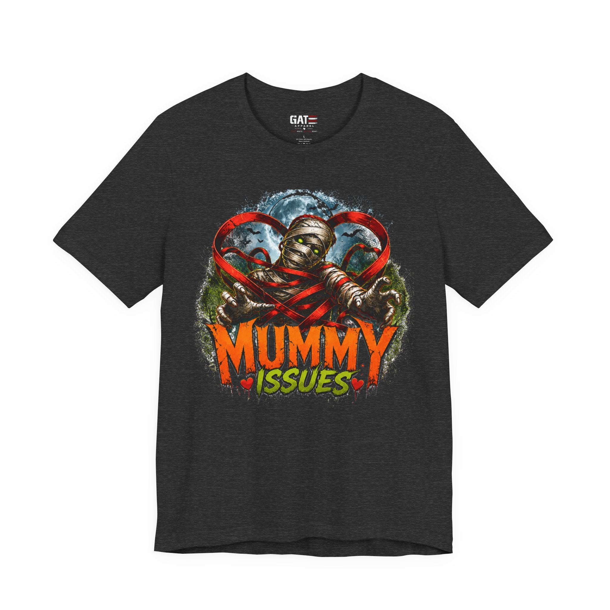 Mummy Issues T-Shirt - Funny Retro Halloween Mummy Graphic Tee