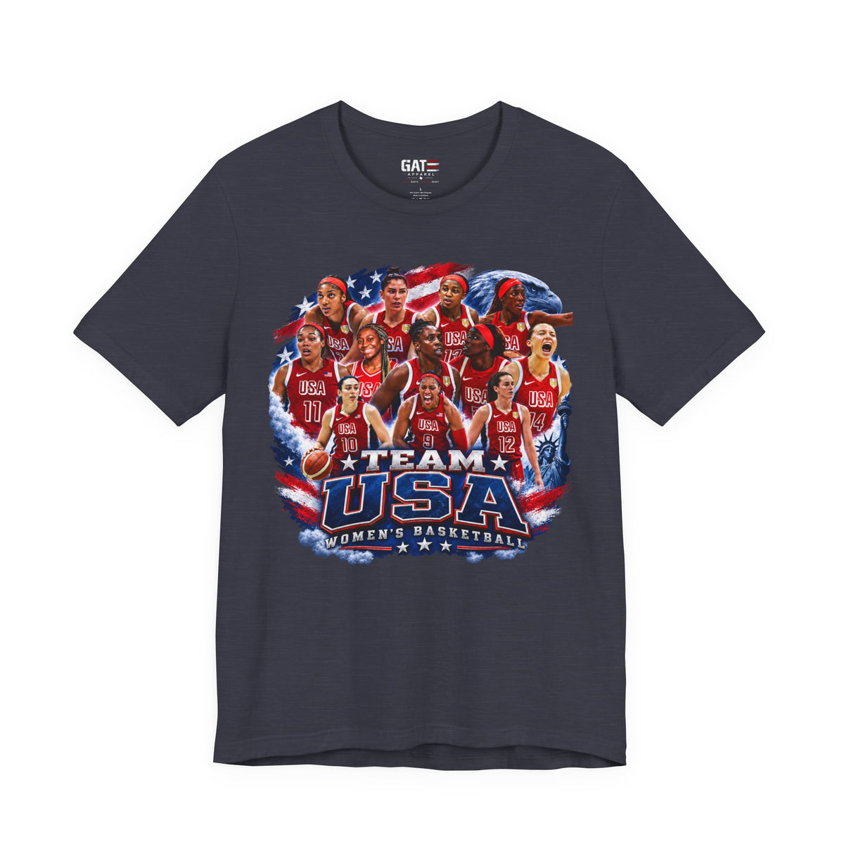 Team USA Women's Basketball Shirt | FIBA Tee 2026 Design 3
