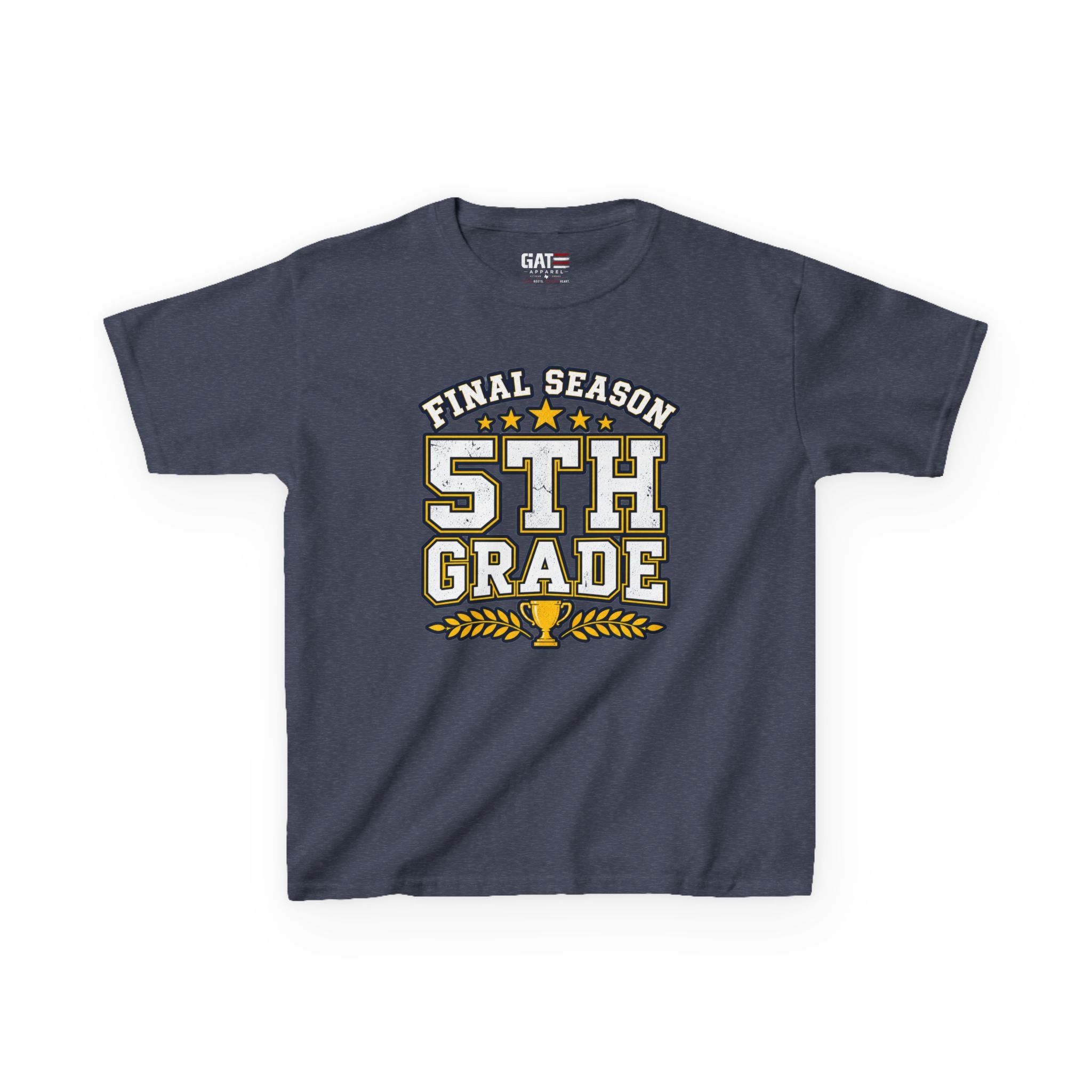Final Season 5th Grade Kids Tee — End of Elementary School Graduation Shirt