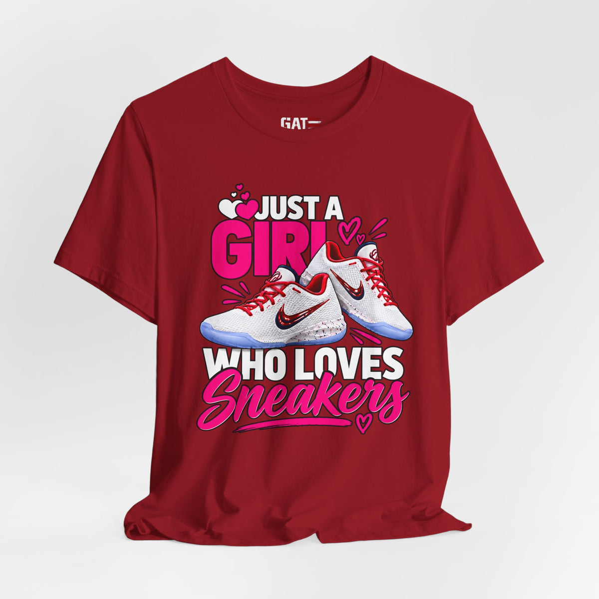 Caitlin Clark Caitlin 1s Just a Girl Sneaker Shirt | Style 4