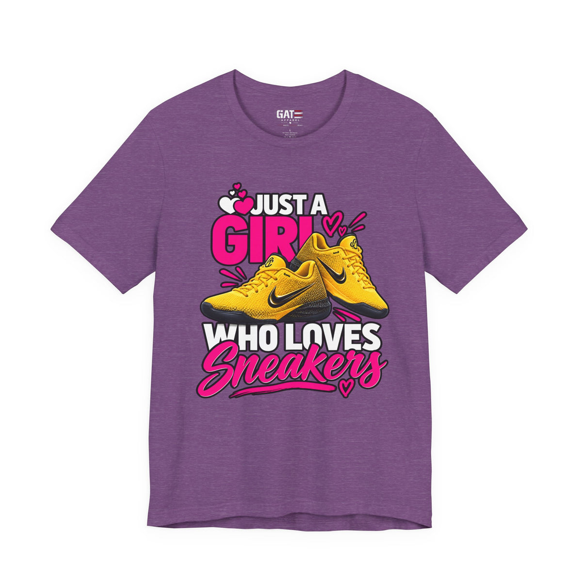 Caitlin Clark Caitlin 1s Just a Girl Sneaker Shirt | Style 3