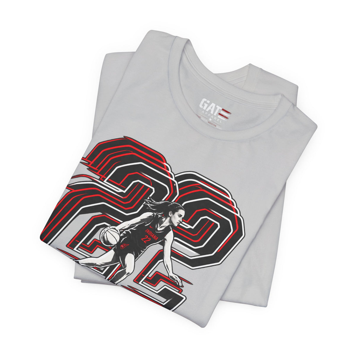 Caitlin Clark #22 Basketball Shirt | Indiana Fever WNBA Tee