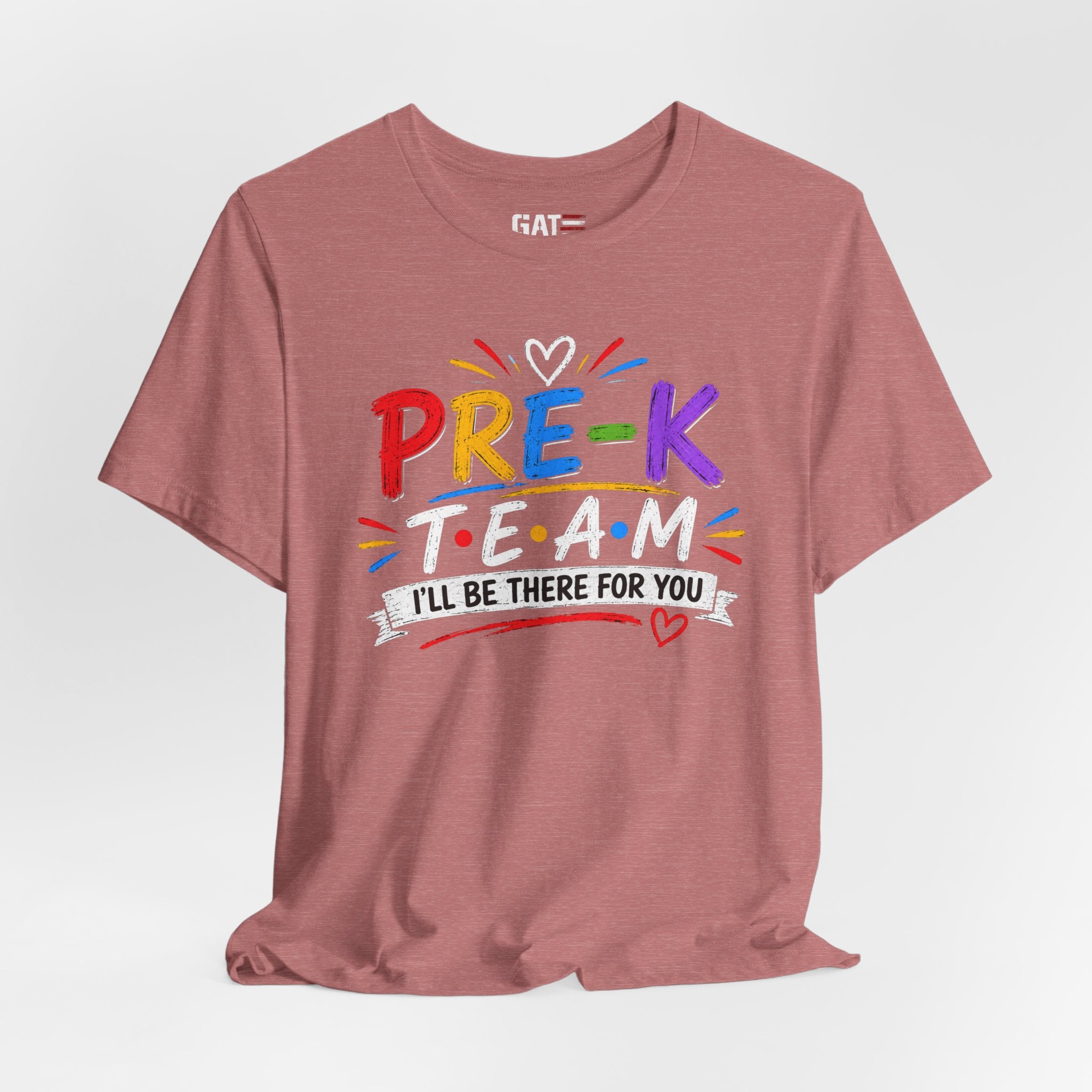 Pre-K Team Tee, Teacher Squad Shirt, Color Dot Inspired Teacher Shirt, Grade Level Team Gift, School Staff Apparel, Friends Theme