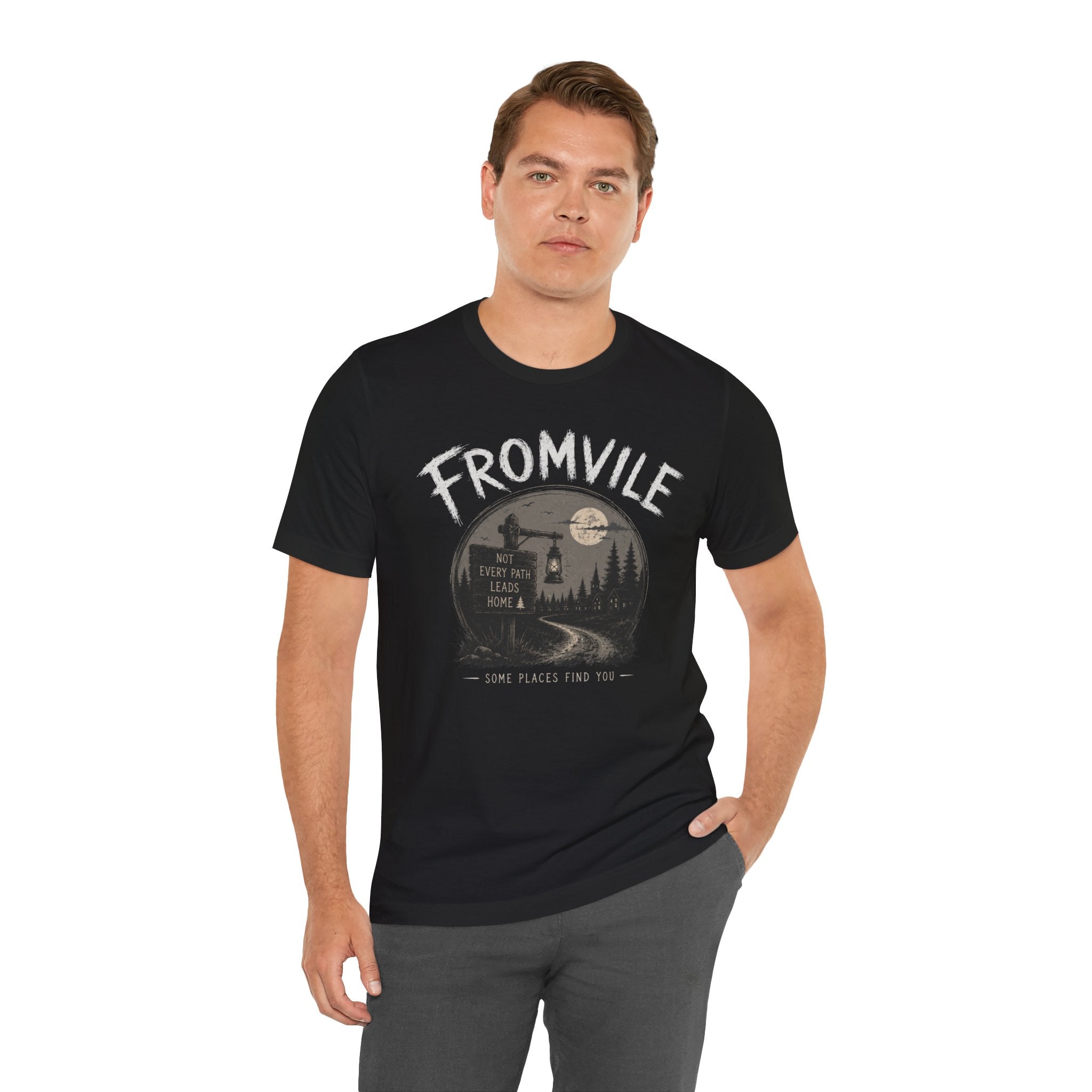 Fromvile Scenic Tee — "Fromvile: Some Places Find You" Shirt