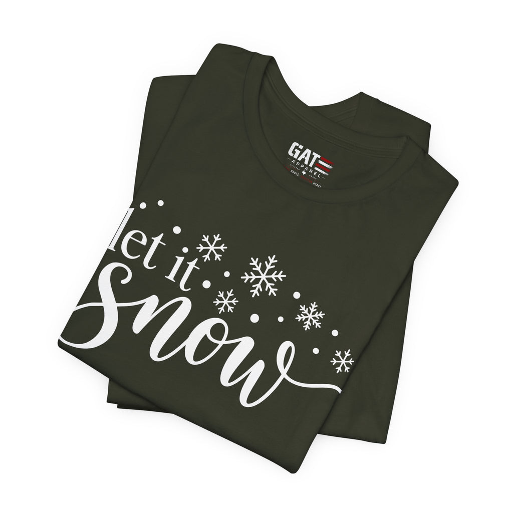 Let It Snow Winter Shirt - product mockup view 29