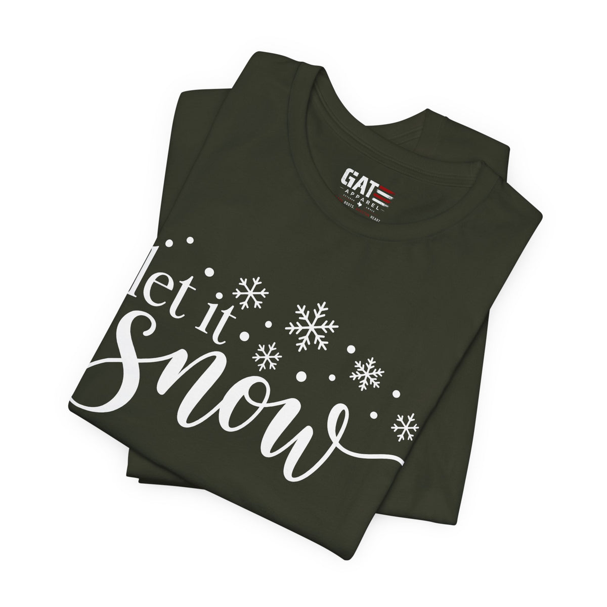 Let It Snow Winter Shirt - product mockup view 29