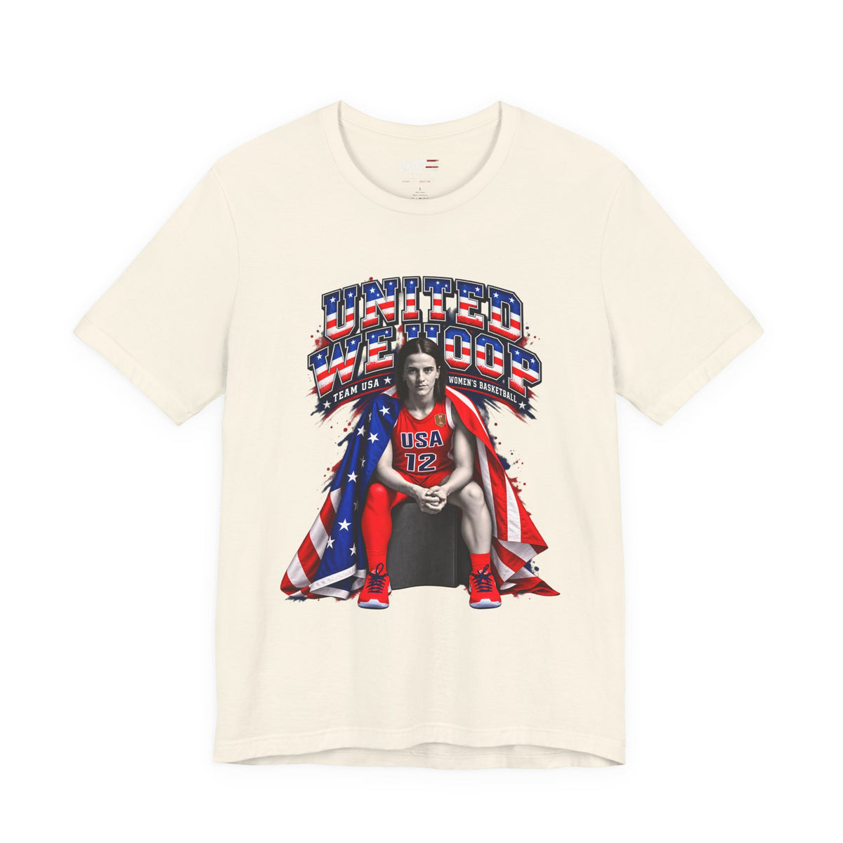 Caitlin Clark Team USA Shirt | WNBA Tee Style 2