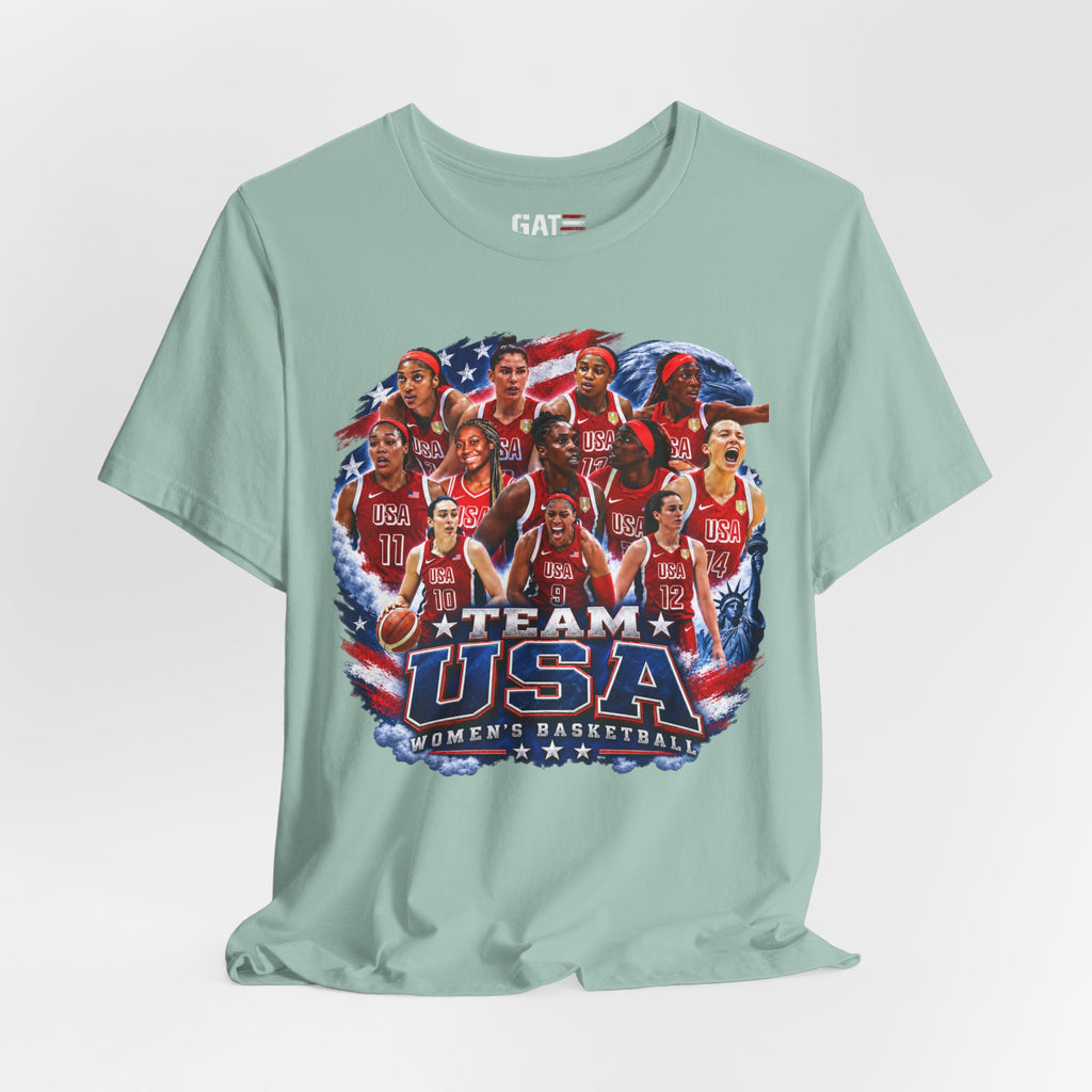 Team USA Women's Basketball Shirt | FIBA Tee 2026 Design 3