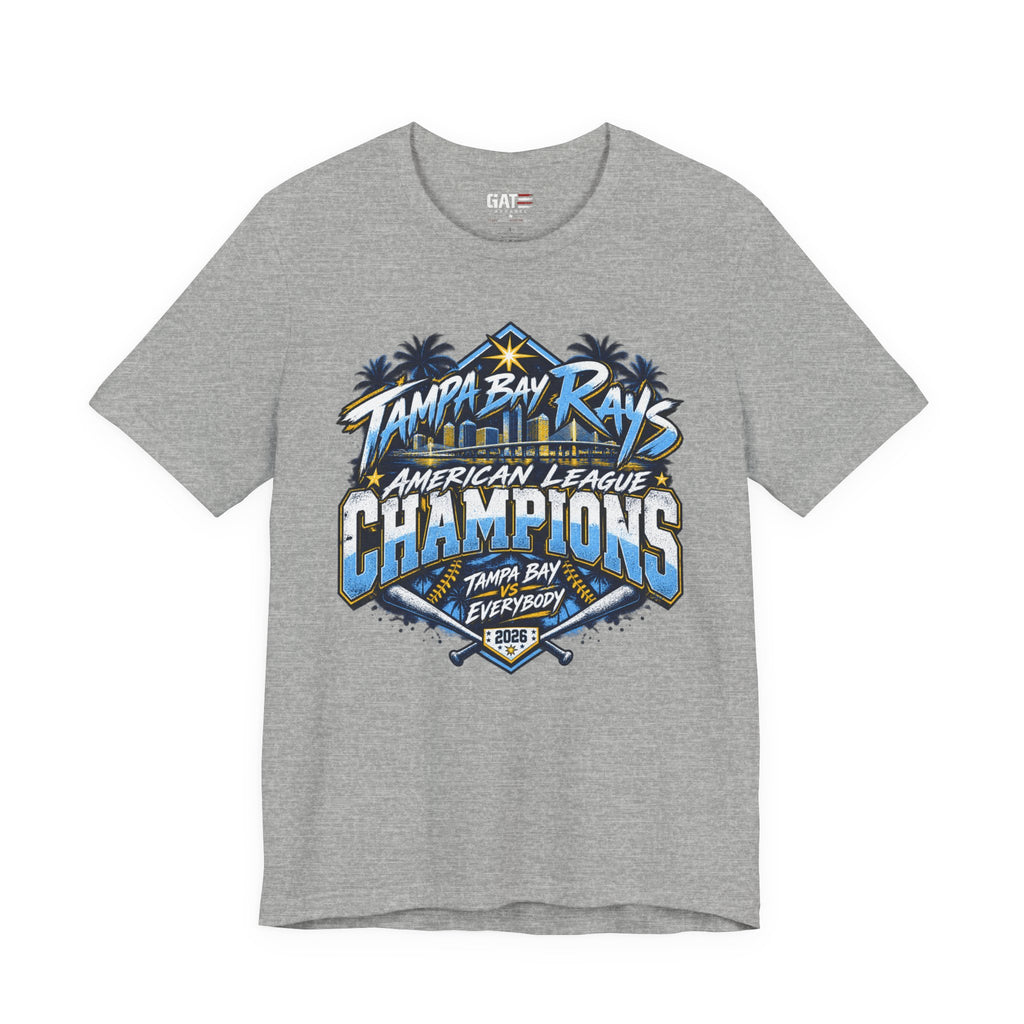 Tampa Bay Rays Champions Tee — "American League Champions" Baseball Shirt