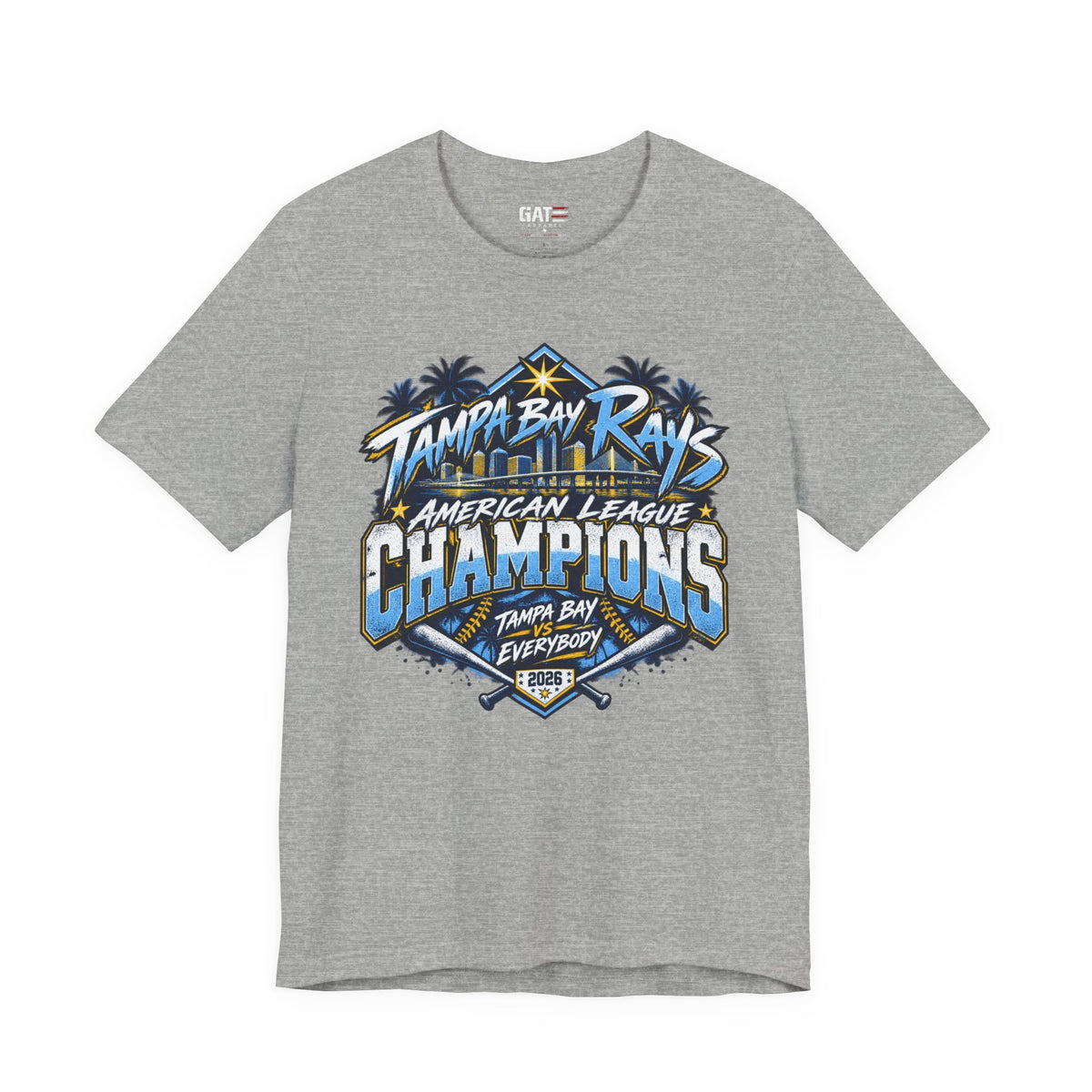 Tampa Bay Rays Champions Tee — "American League Champions" Baseball Shirt