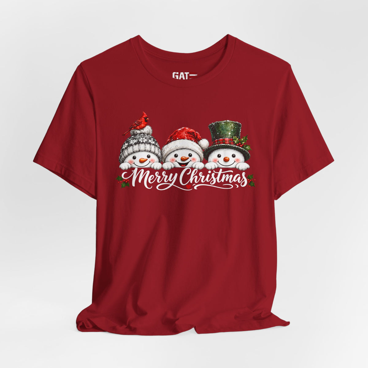 Merry Christmas Snowman Shirt - product mockup view 43