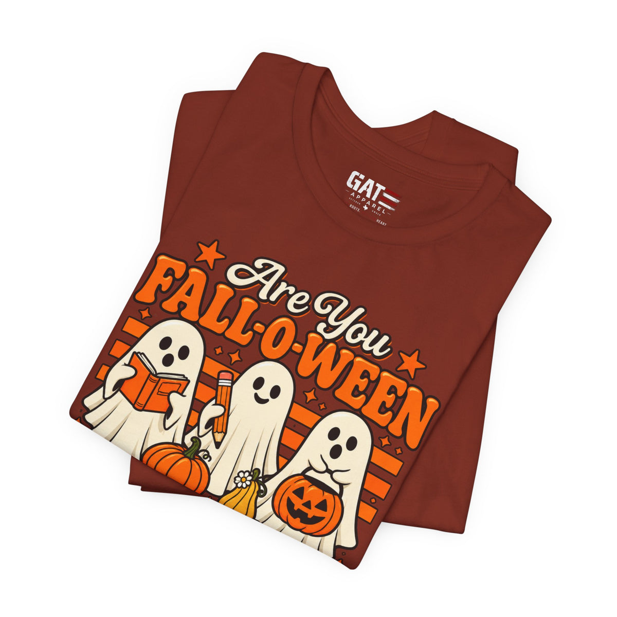 Halloween Teacher Shirt – Are You Falloween Directions? – product photo