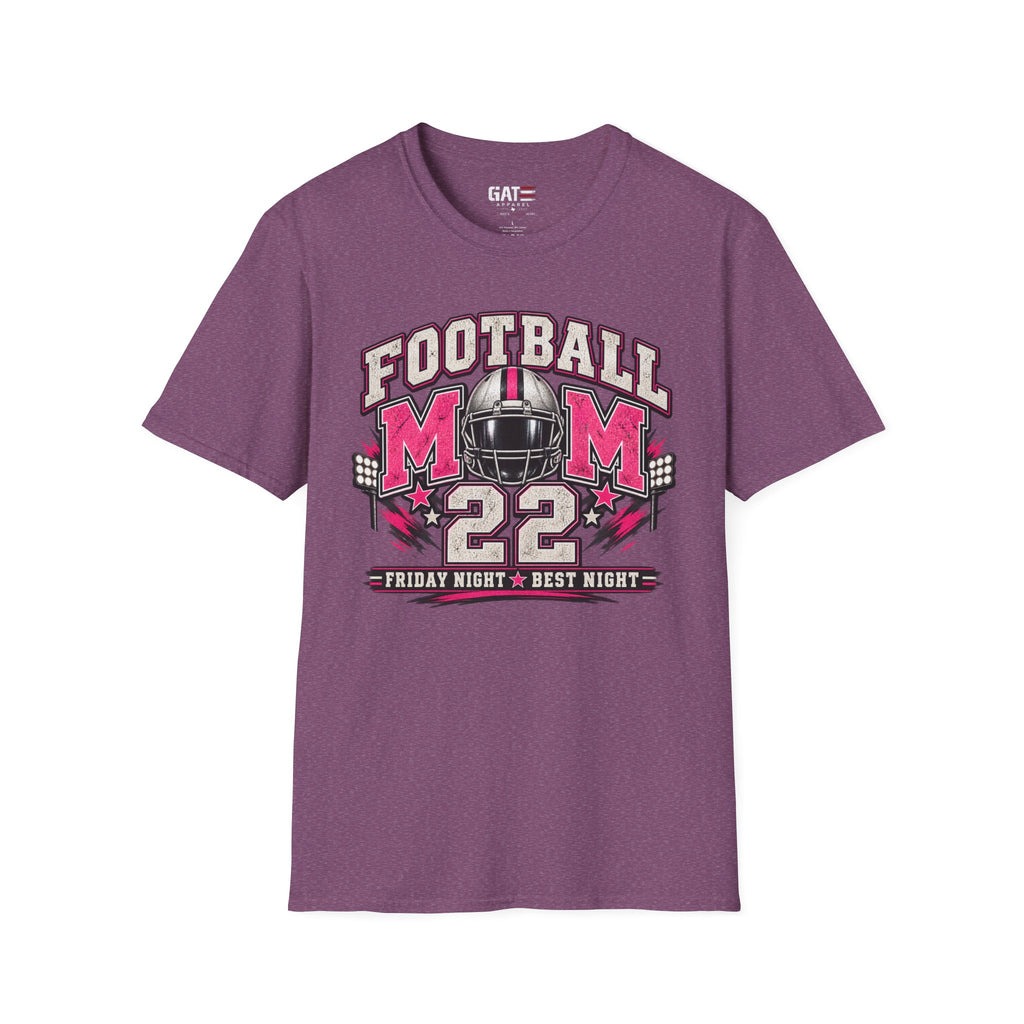 Football Mom Personalized Shirt Custom Player Name Number Game Day Tee