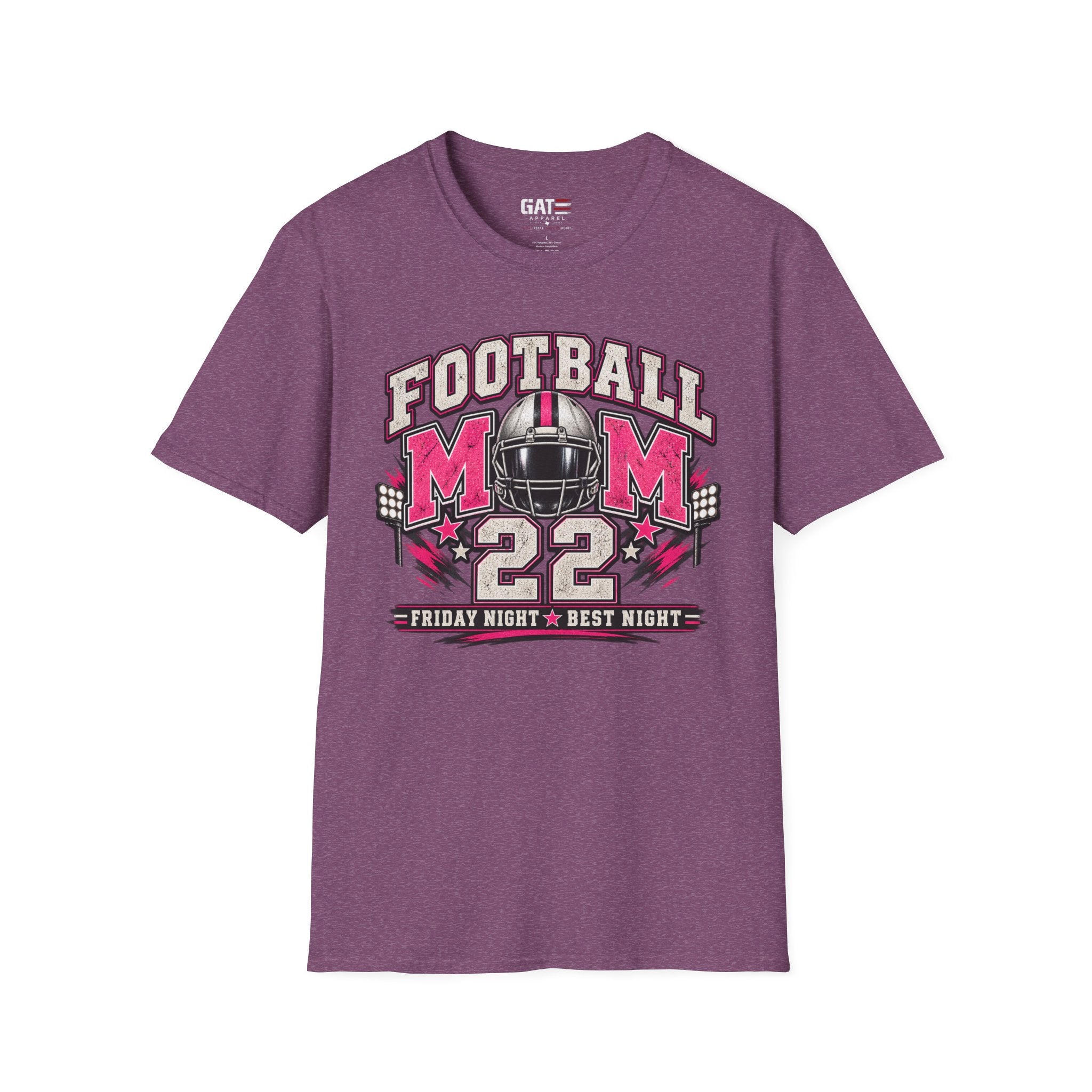 Football Mom Personalized Shirt Custom Player Name Number Game Day Tee