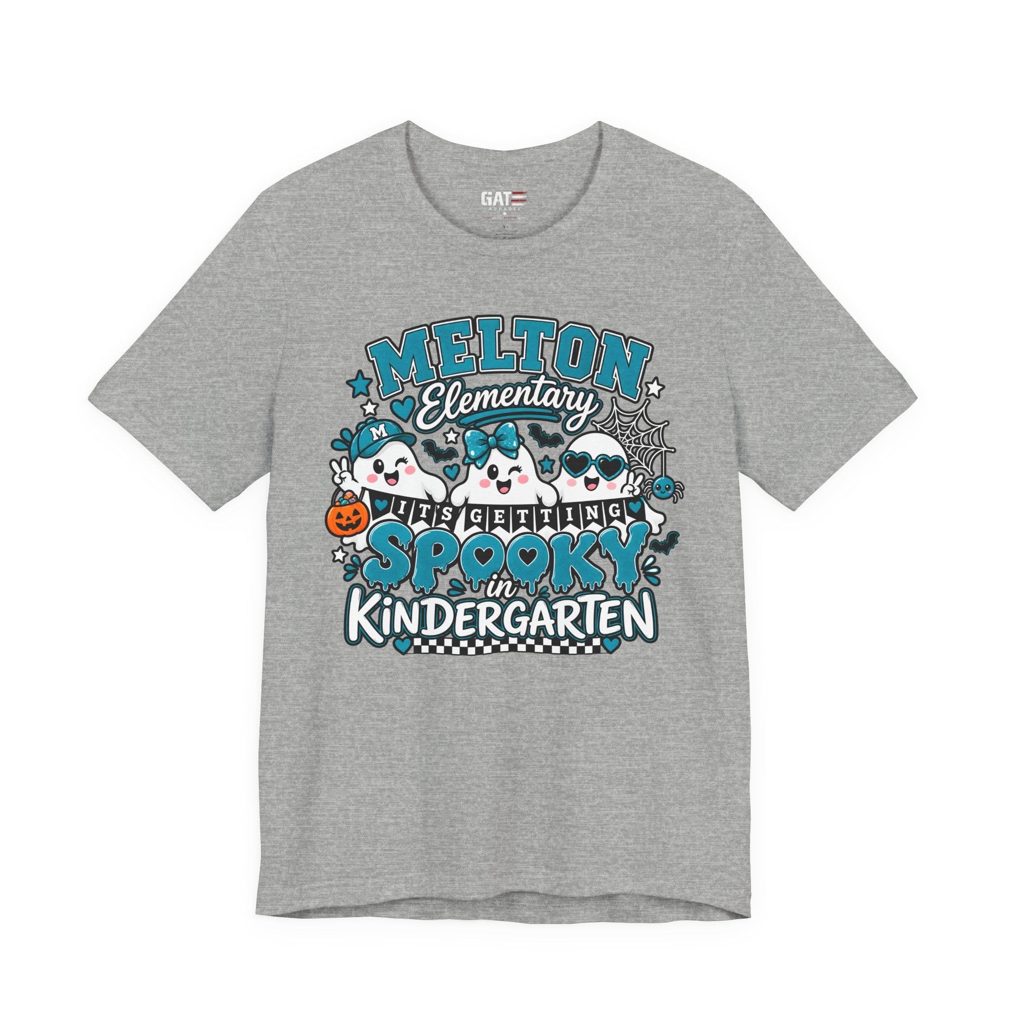 Melton Elementary Spooky Kindergarten Halloween T-Shirt