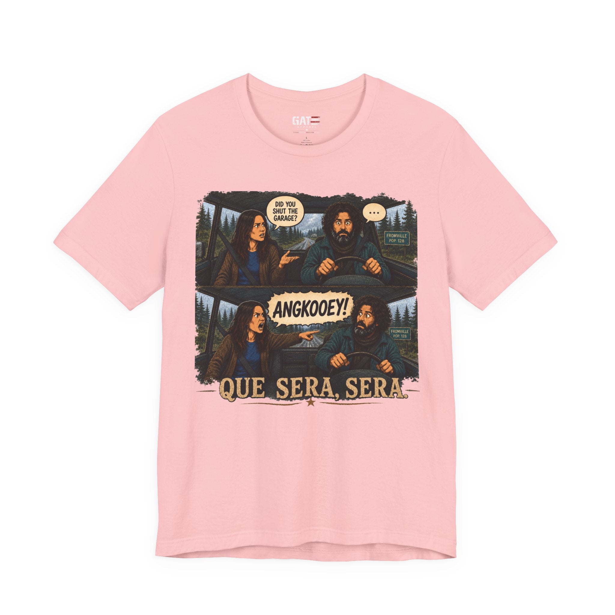 From|FromVille|Angkooey|Funny Horror Comedy Tee| Driving
