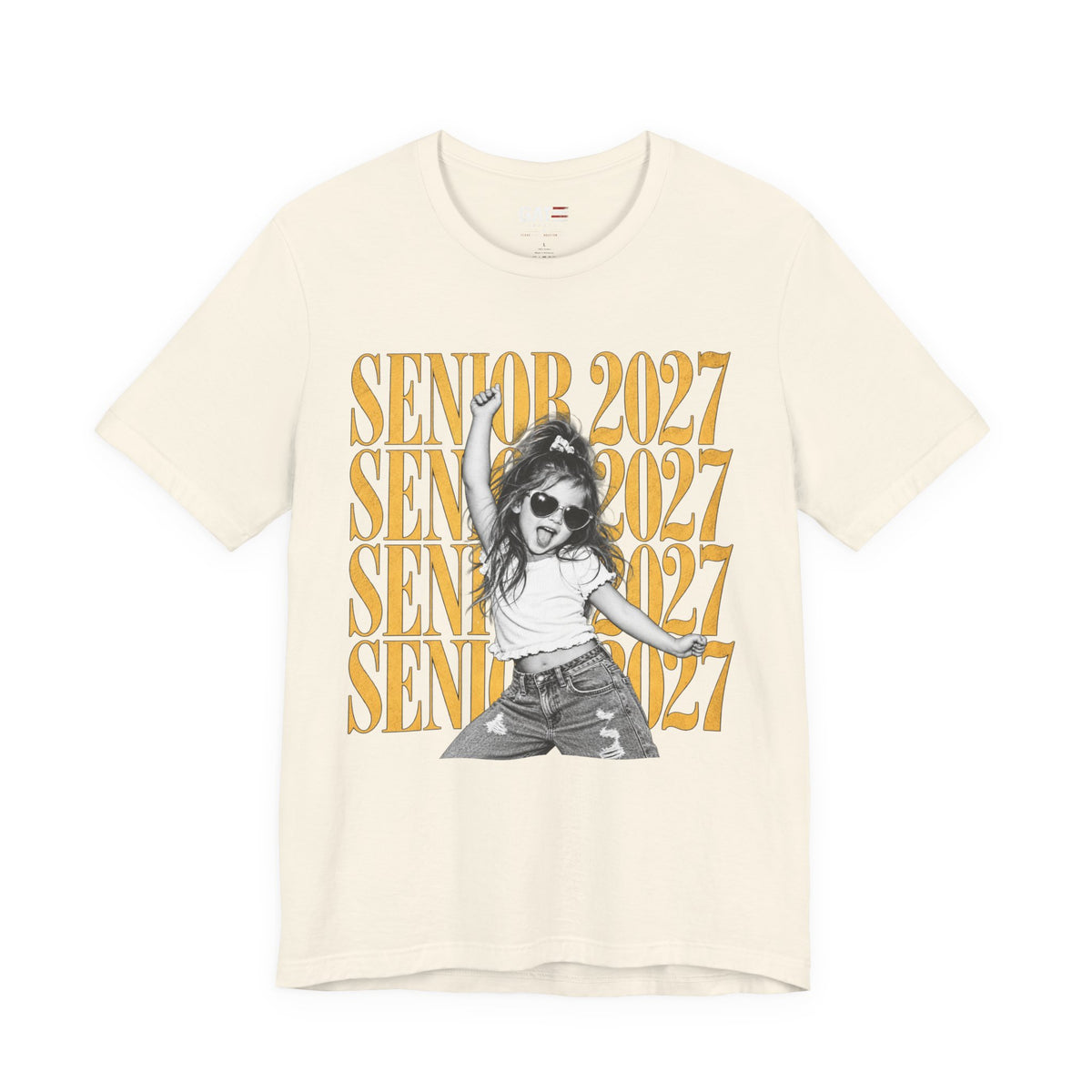 Personalized Senior 2027 Photo Shirt | Graduation Tee