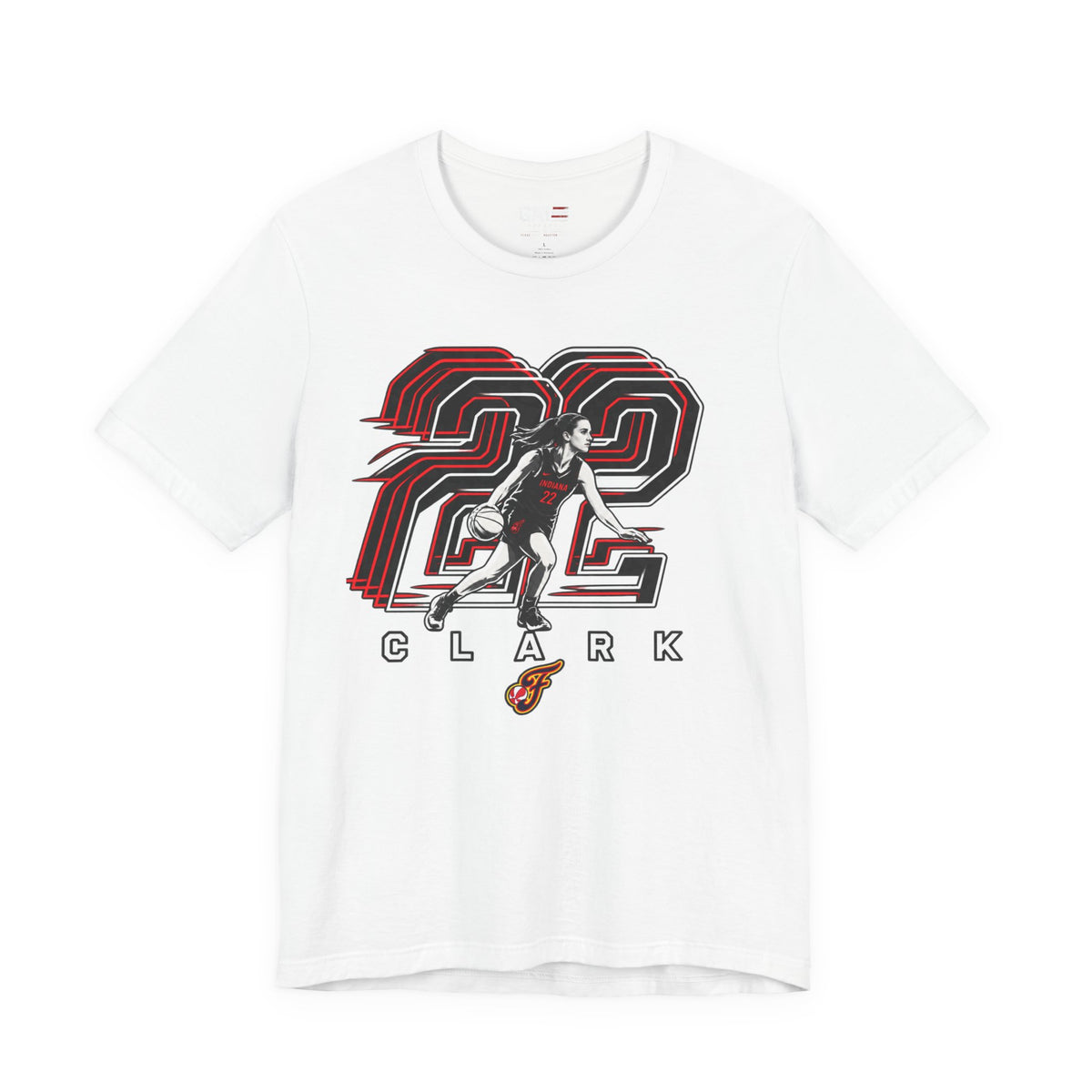 Caitlin Clark #22 Basketball Shirt | Indiana Fever WNBA Tee