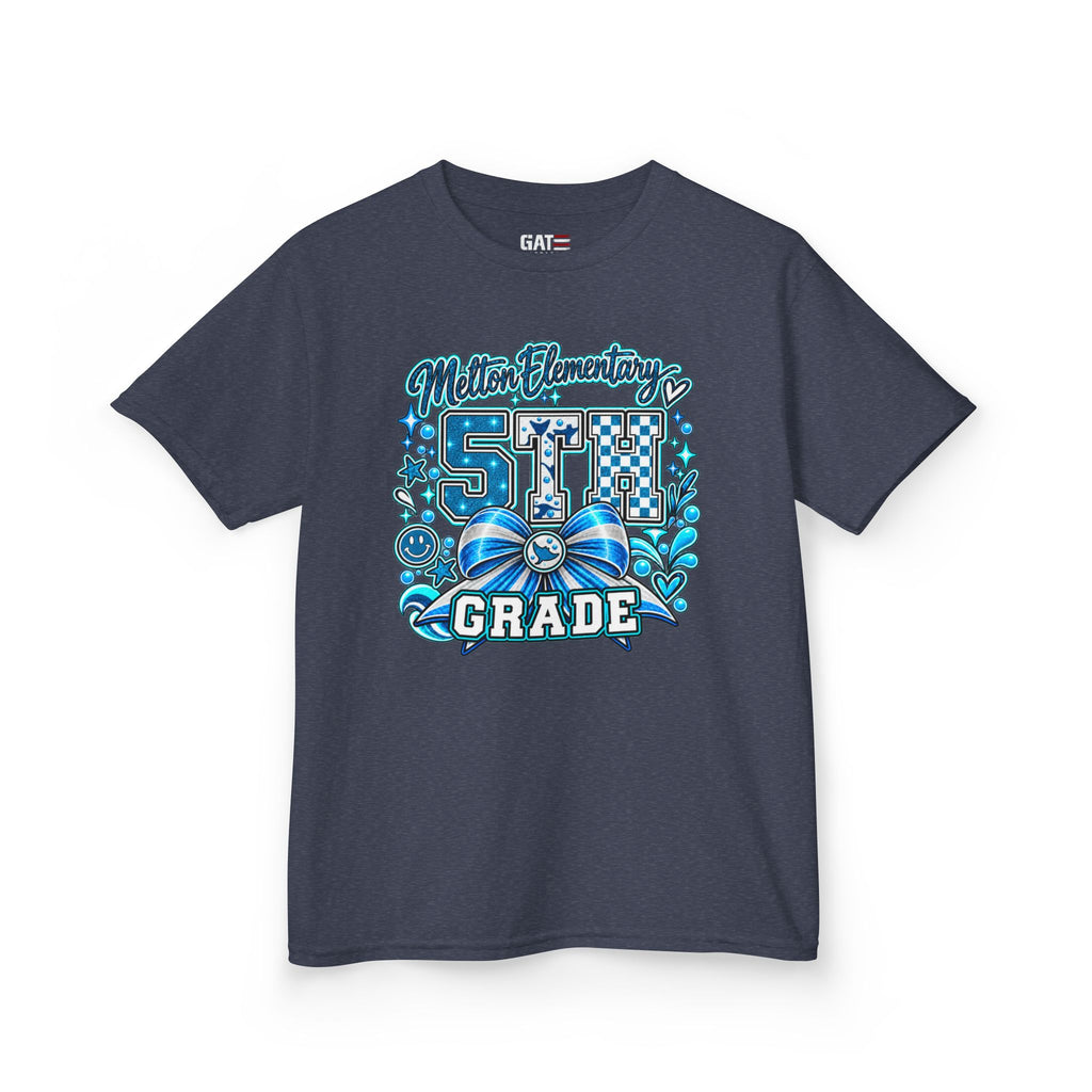 Melton 5th Grade Kids T‑Shirt — Ribbon Design
