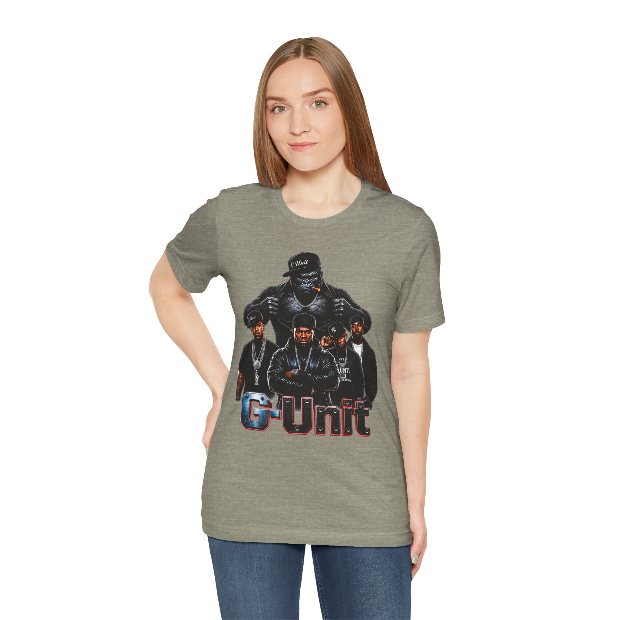 G-Unit Retro Rap Group Tee — Vintage Hip-Hop Graphic T-Shirt