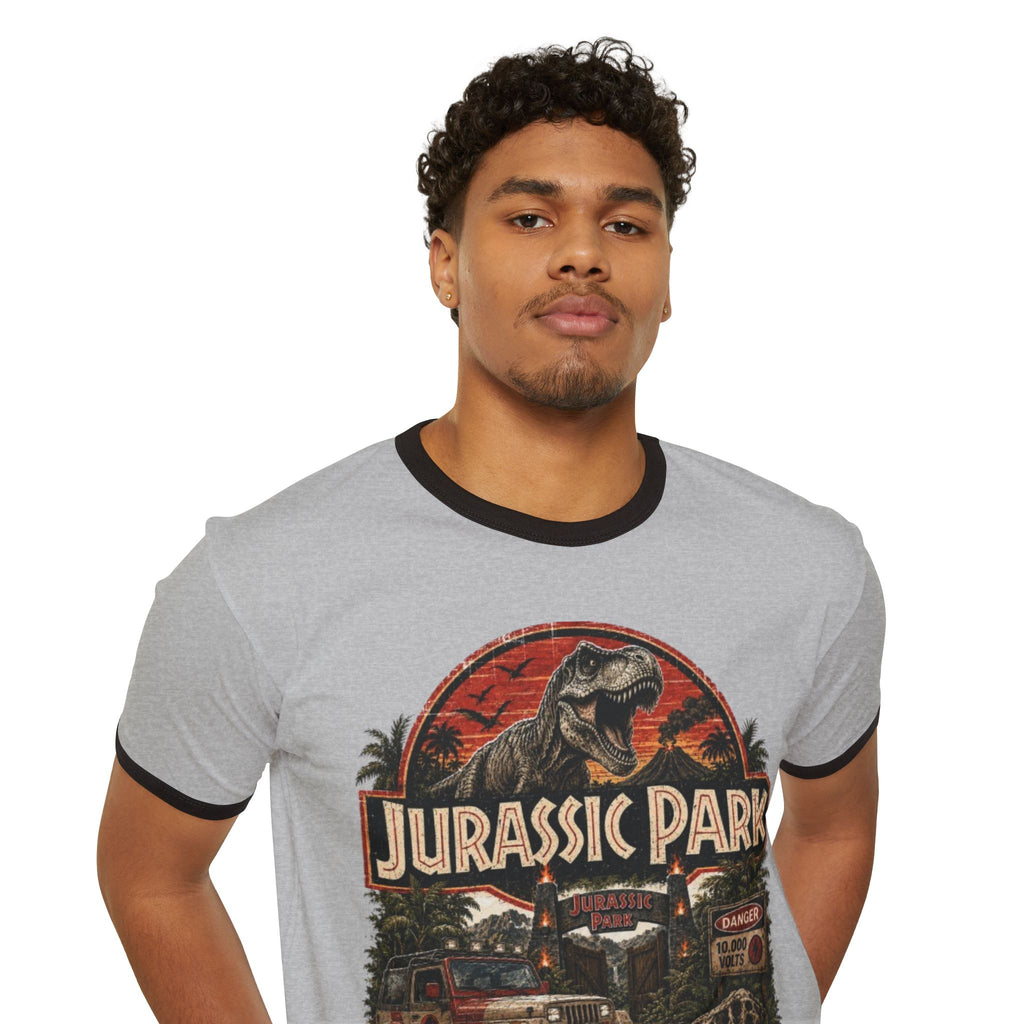 Jurassic Park Retro Ringer T-Shirt