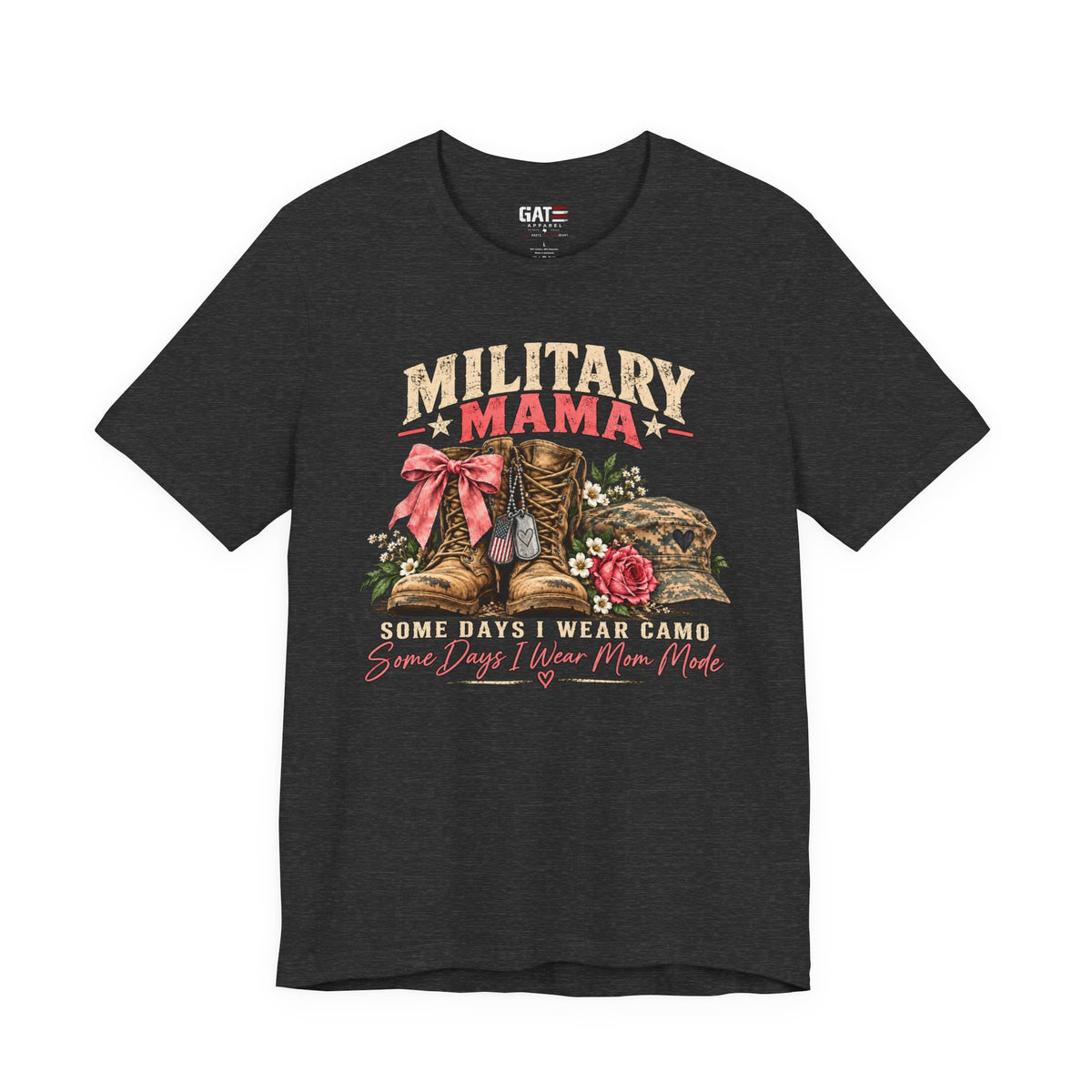Military Mama Shirt | Serving My Country, Raising My Littles Tee