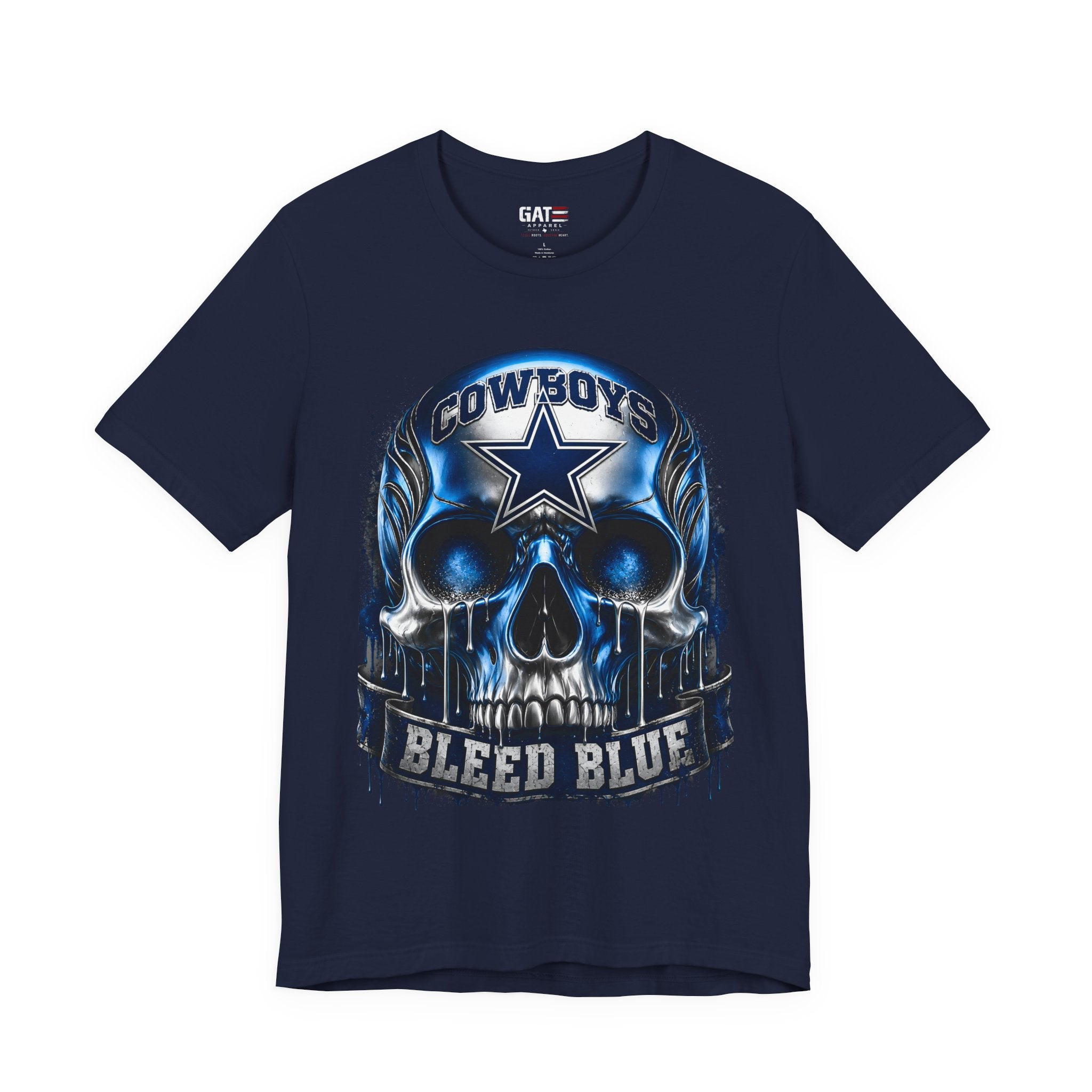 Custom Your Choice|NFL Team Skull T-Shirt — Fan Pride Graphic Tee