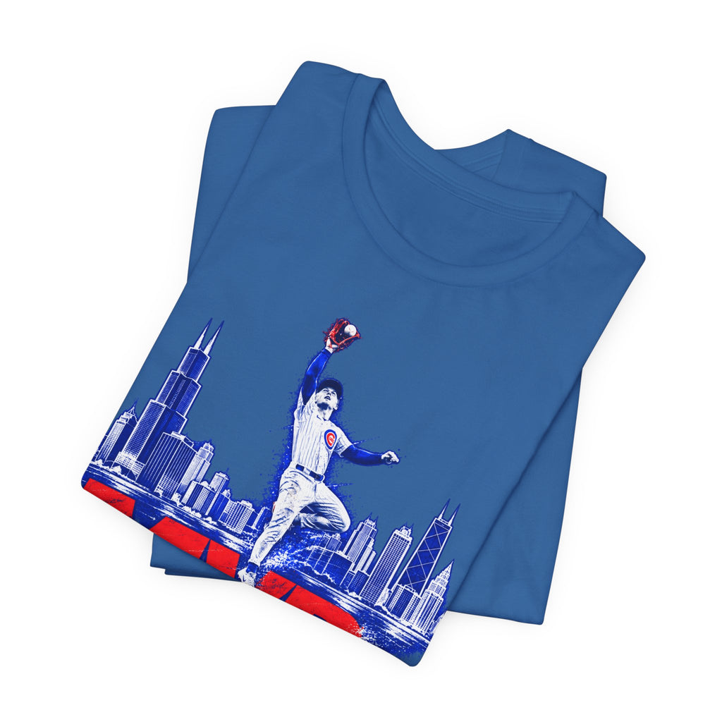 Chicago Cubs Pete Crow-Armstrong MVP Skyline Catch T-Shirt - product image 13