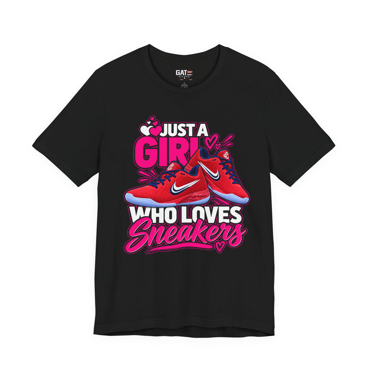 Caitlin Clark Caitlin 1s Just a Girl Sneaker Shirt | Style 2