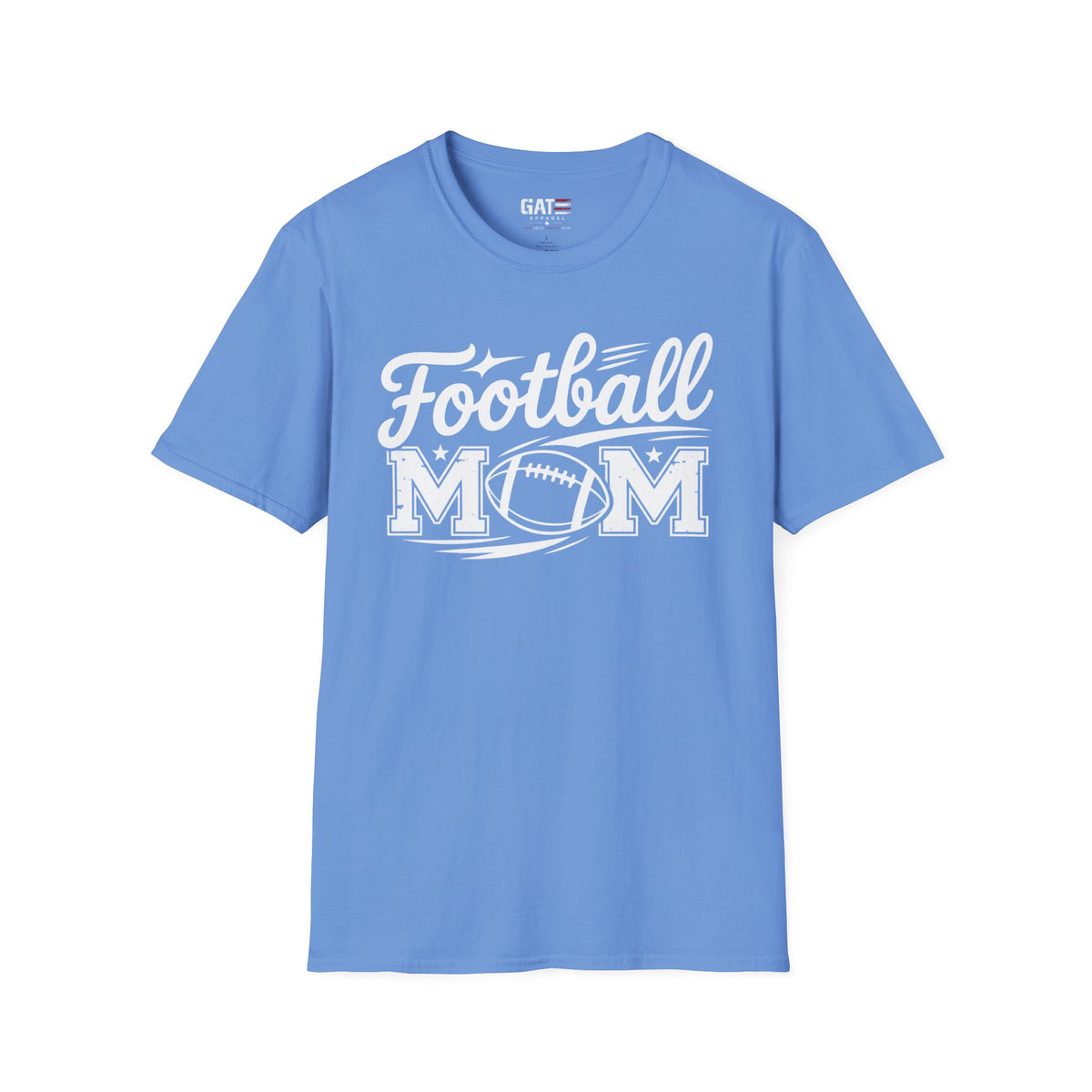 Personalized Football Mom Shirt | Name & Number Tee Style 7