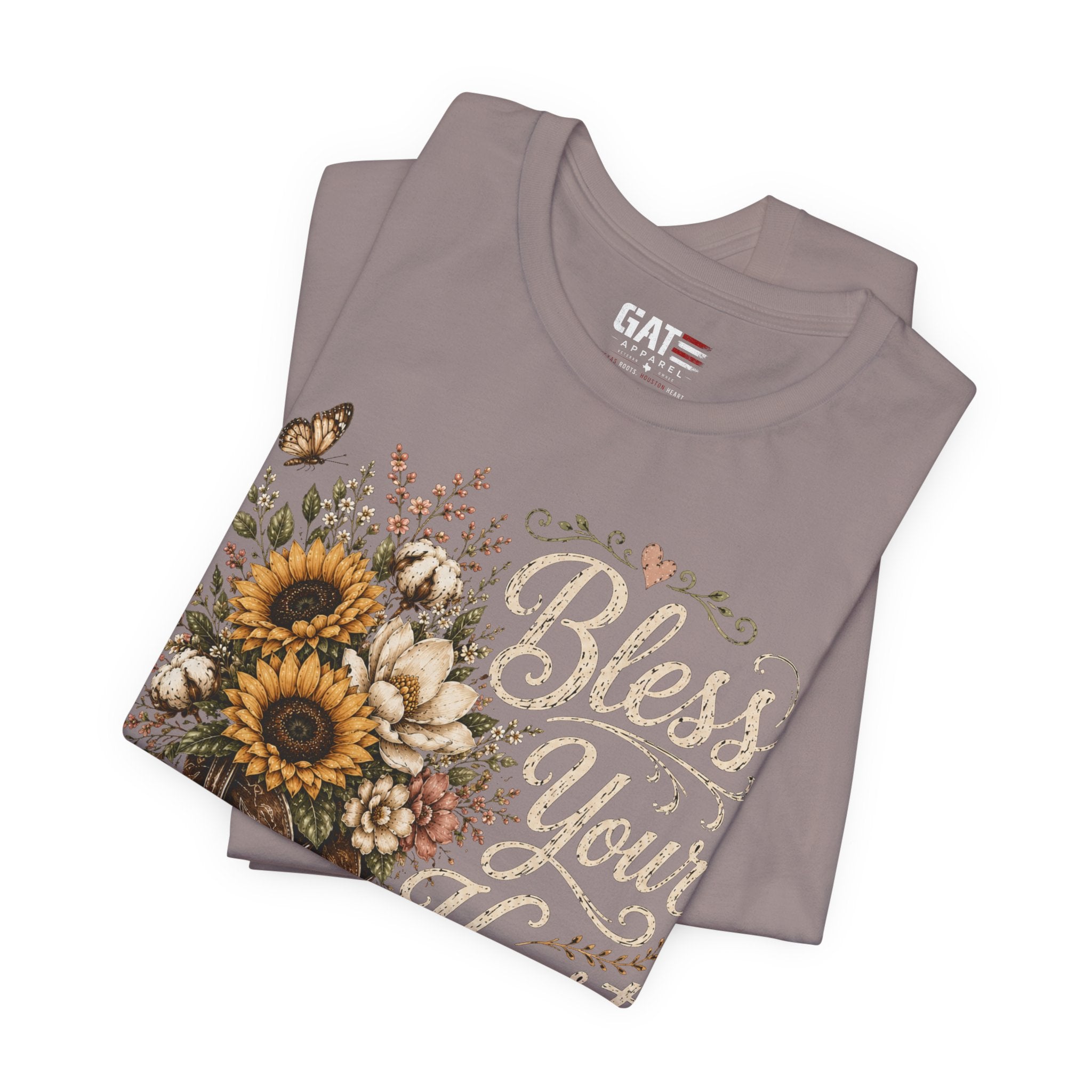 Funny Southern Shirt, Bless Your Heart Tee, Southern Humor Graphic Tee, Magnolia Floral Shirt, Country Girl Gift, Farmhouse Style Tee