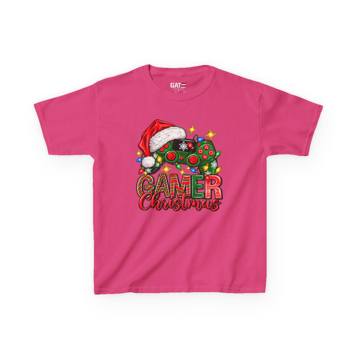 Kids Gamer Christmas T-Shirt | Holiday Gaming Tee - product image 9