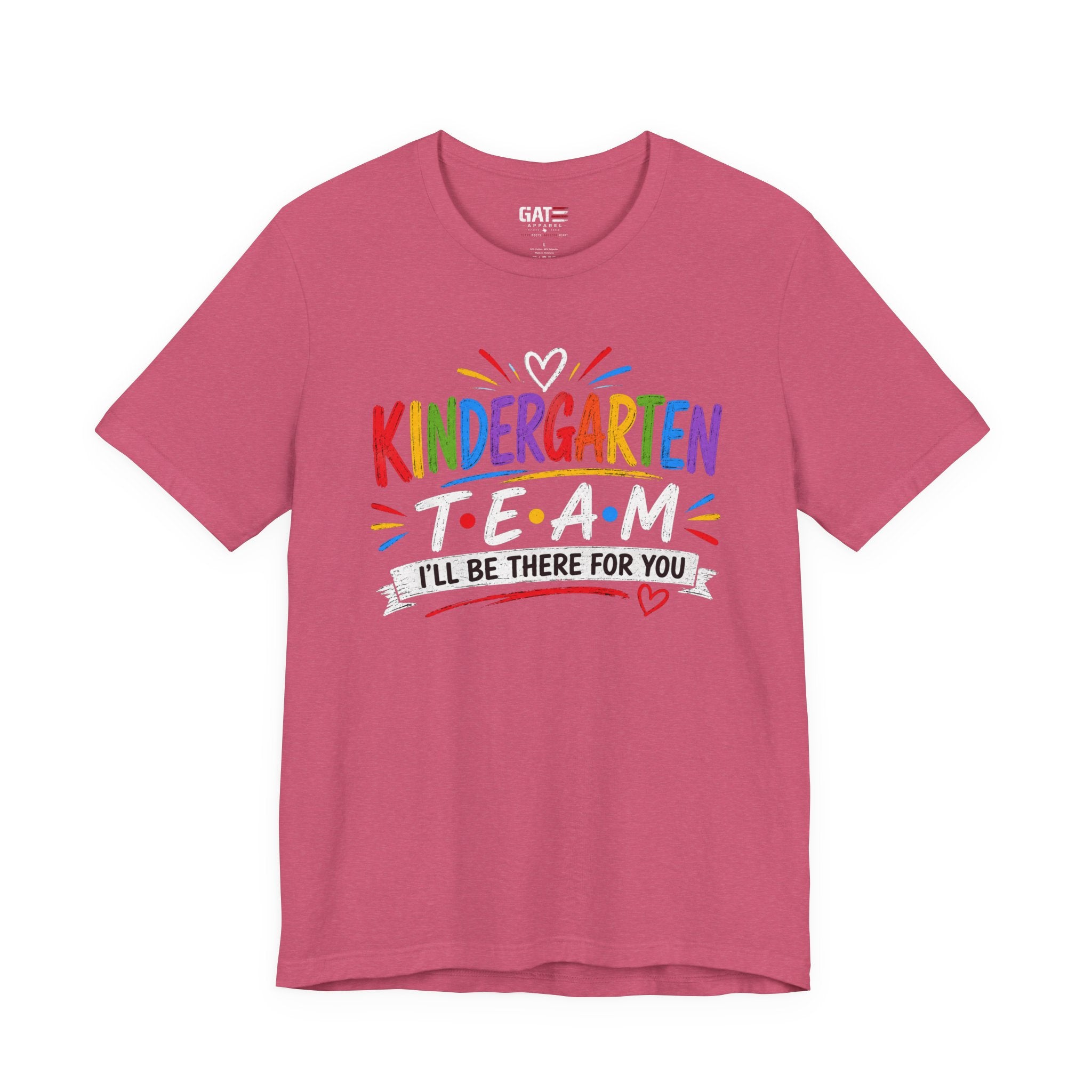 Kindergarten Team Tee, Teacher Squad Shirt, Color Dot Inspired Teacher Shirt, Grade Level Team Gift, School Staff Apparel, Friends Theme