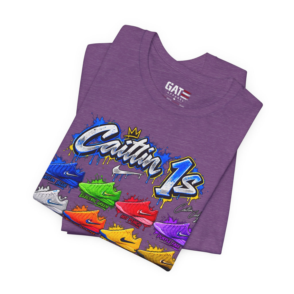 Caitlin Clark Caitlin 1s Sneaker Shirt | Indiana Fever Tee