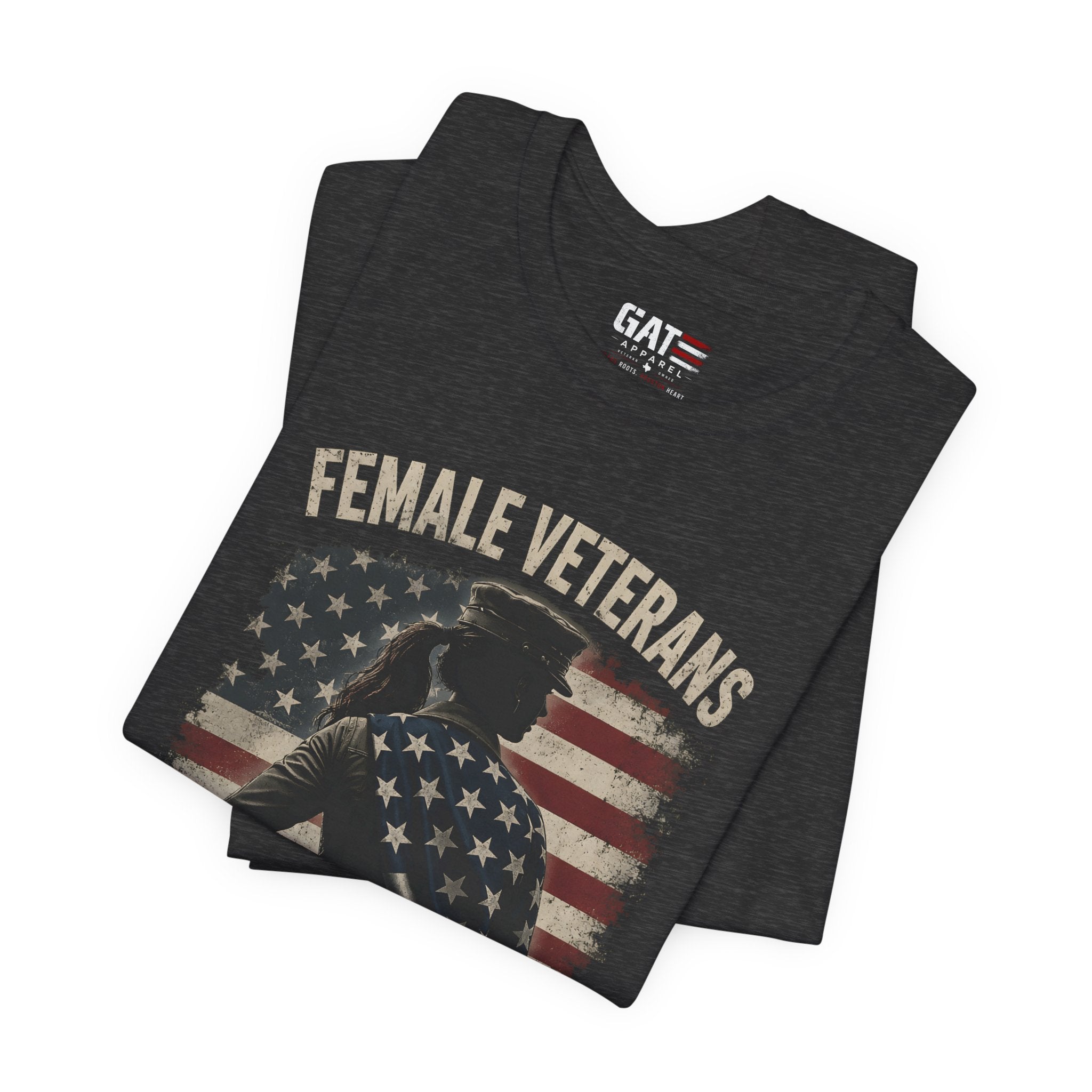 Female Veteran Shirt, Women Veteran Tee, Patriotic Military Shirt for Women, Female Veterans Gift, Veteran Pride Shirt, Women Who Served