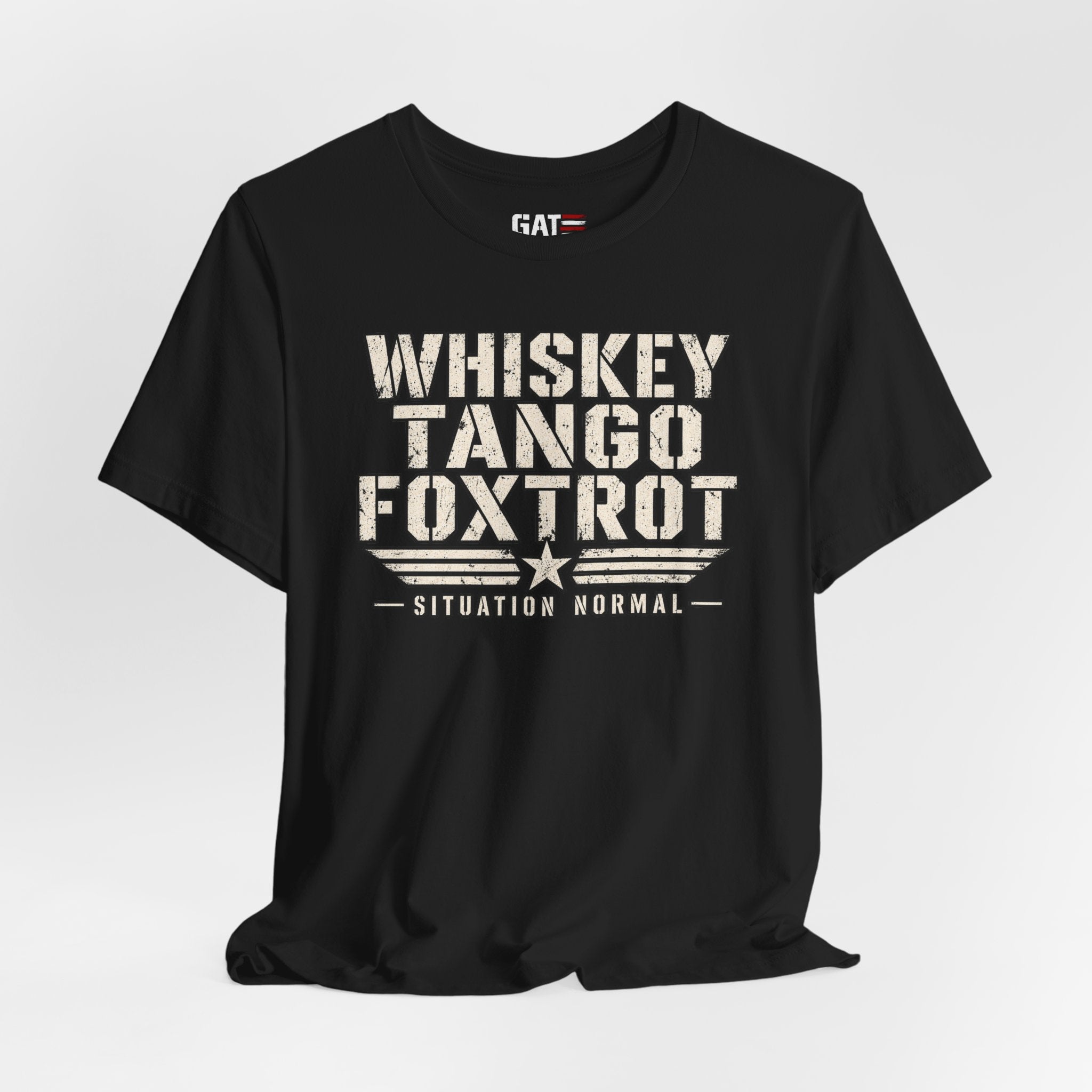 Whiskey Tango Foxtrot Tee — "Situation Normal" Military