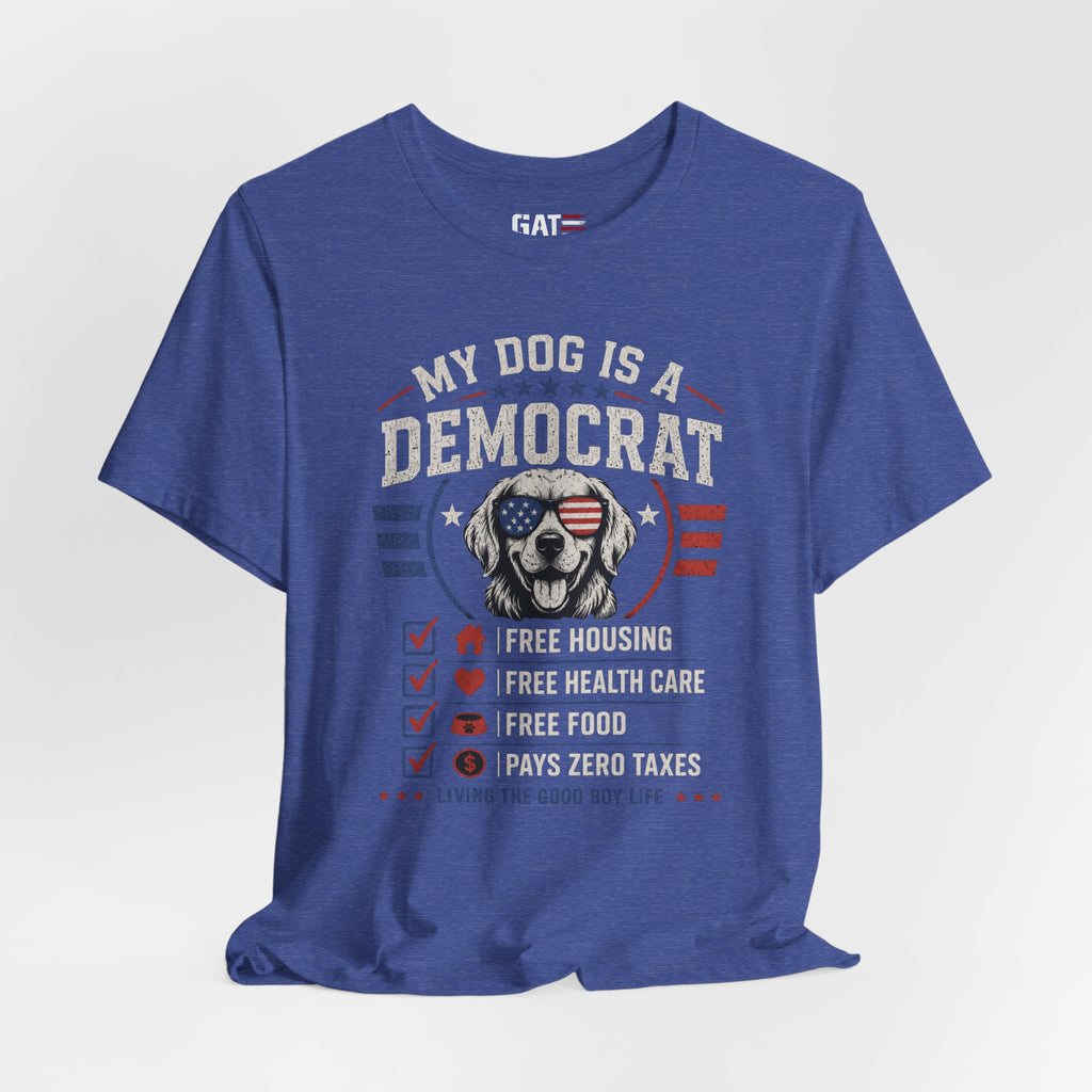 Funny Dog Lover Shirt, Political Humor Tee, Dog Dad Gift, Dog Mom Shirt, Patriotic Pet Lover Gift, Election Humor Tee