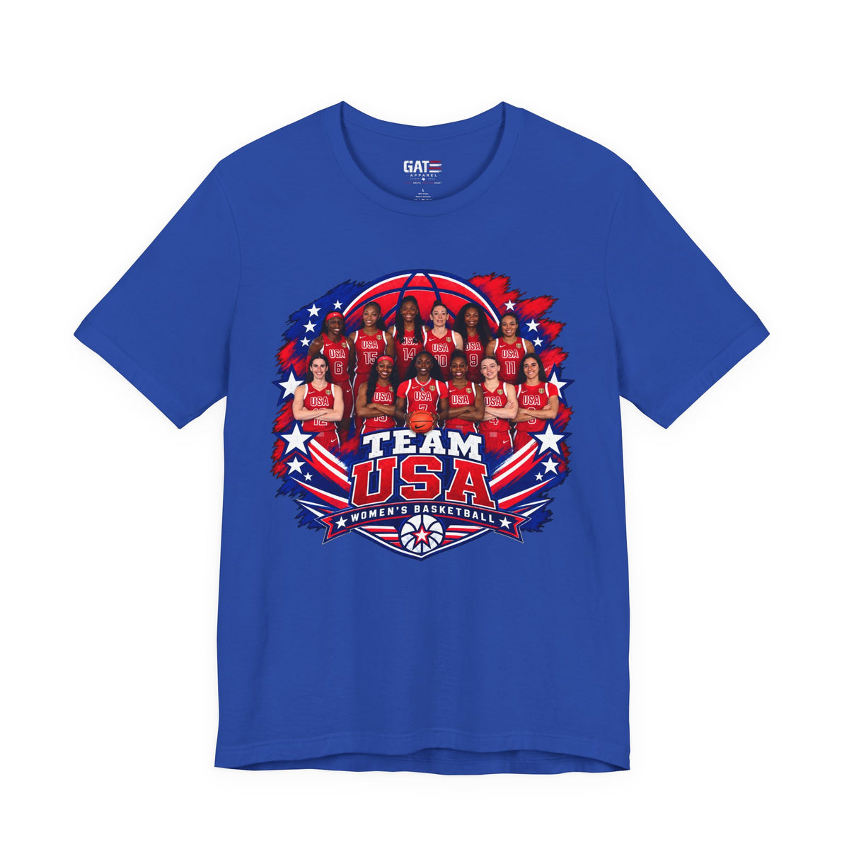 Team USA Women's Basketball Shirt | FIBA Tee 2026 Design 2