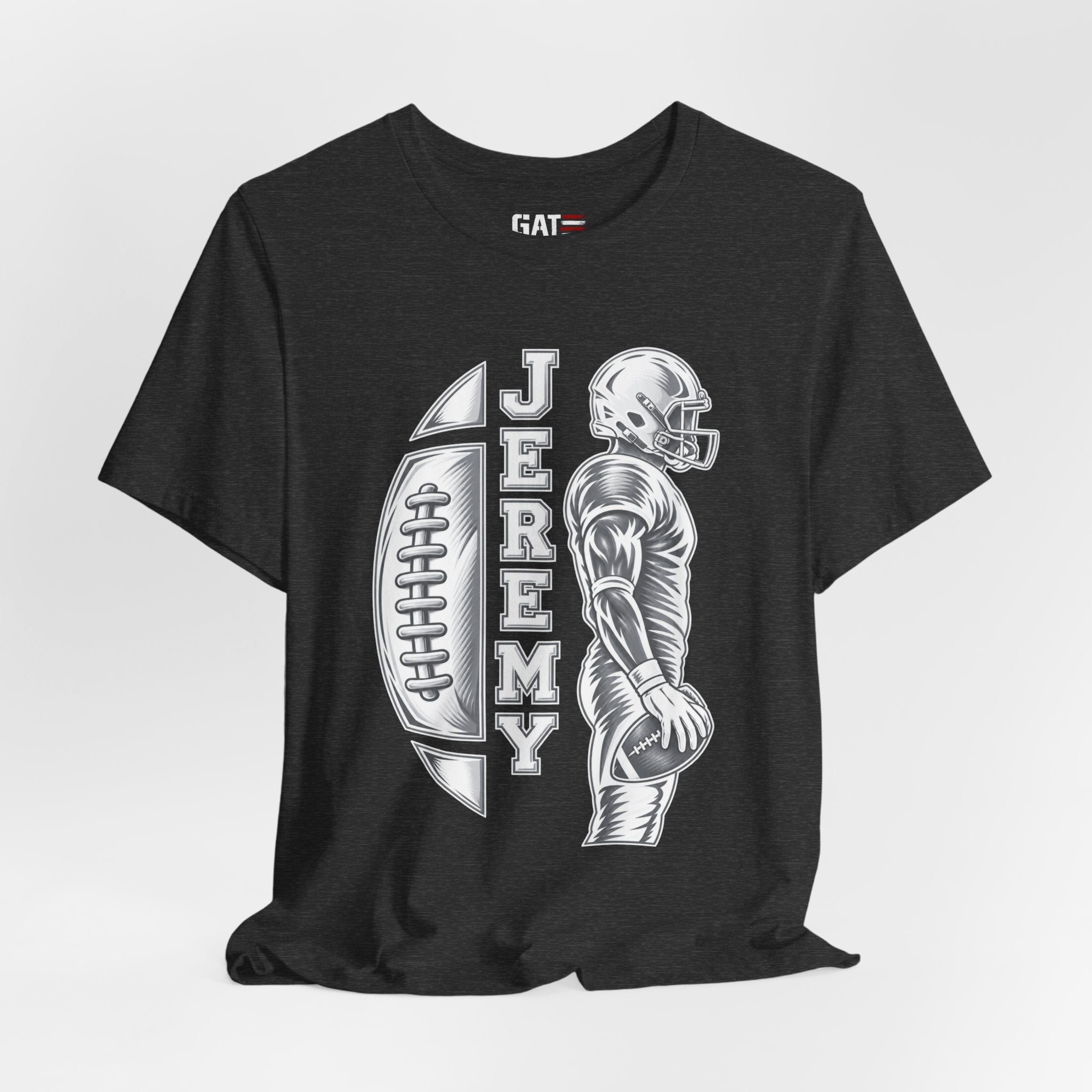 Football Mom Personalized Shirt Custom Player Name Number Game Day Tee