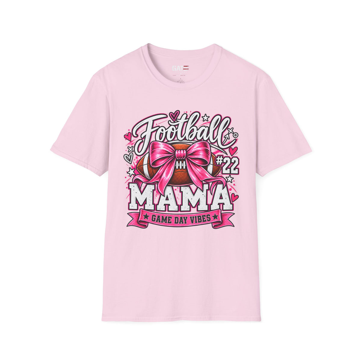 Personalized Football Mom Player Shirt | Custom Name & Number