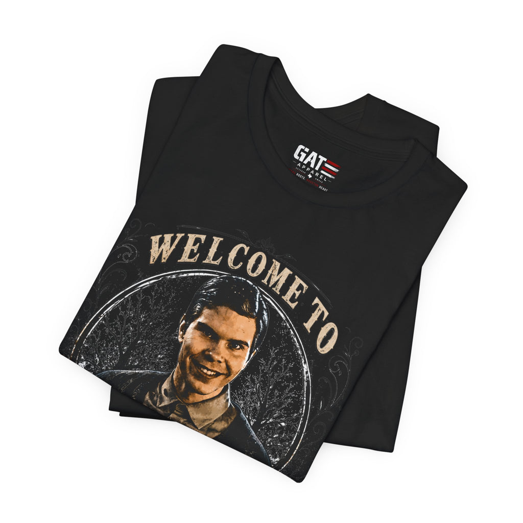 Welcome to Fromville Horror Tee| Smiley Shirt