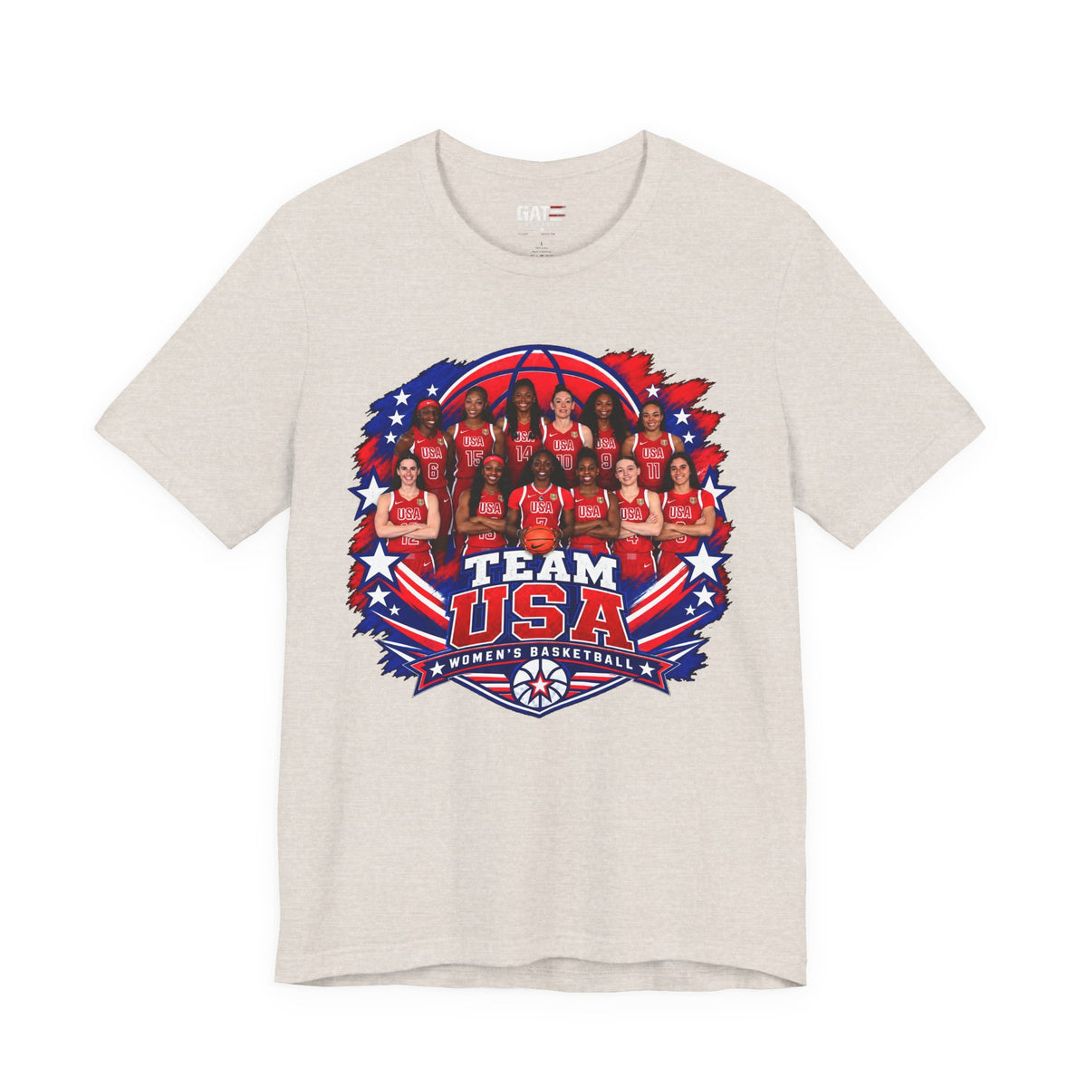 Team USA Women's Basketball Shirt | FIBA Tee 2026 Design 2
