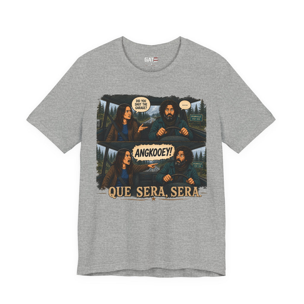 Fromville Angkooey Driving Shirt | Funny Horror Graphic Tee